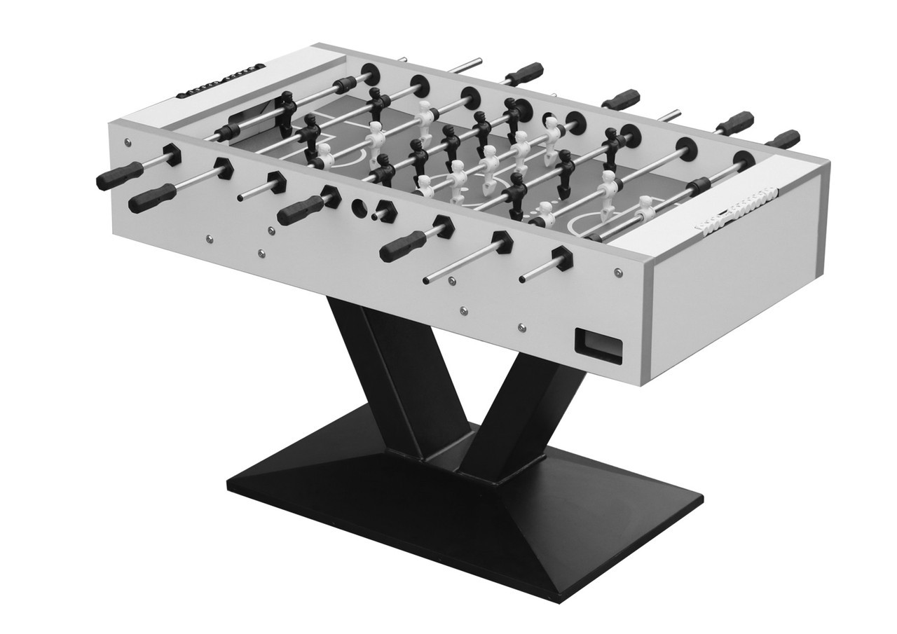 Hans, Delta, 55", Victory, Foosball, Table, 004-JX-177, Free Shipping, Soccer, Grey, White, 