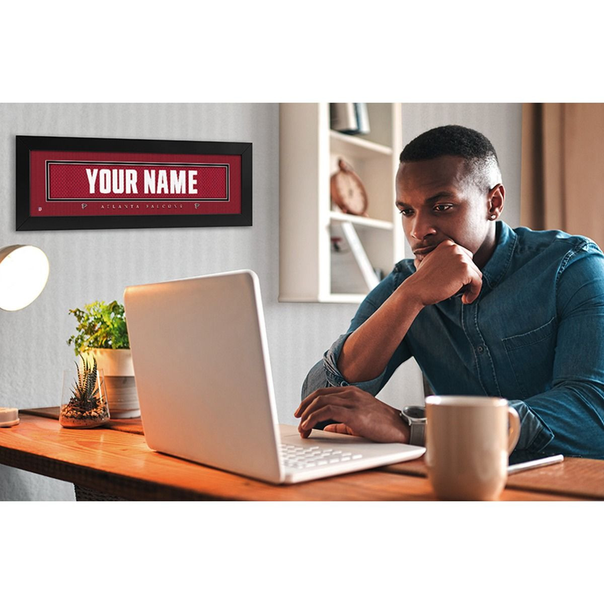 Atlanta, Falcons, Name, Plate, Custom, Print, 720801136417, Free Shipping, NFL, Wall Art, 
