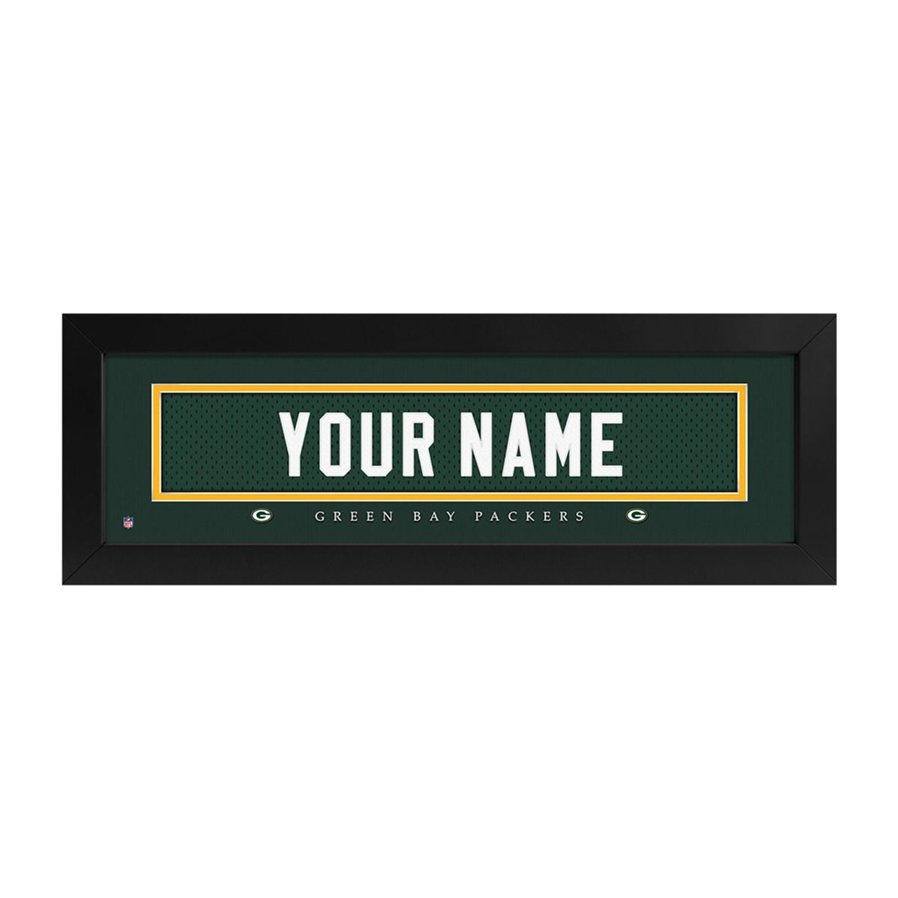 Green, Bay, Packers, Name, Plate, Custom, Print, 720801136127, Free Shipping, NFL, Wall Art, 
