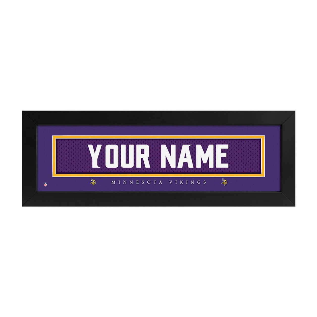 720801136189, Minnesota, Vikings, Name, Plate, Custom, Print, NFL, Free Shipping, Wall Art, 
 