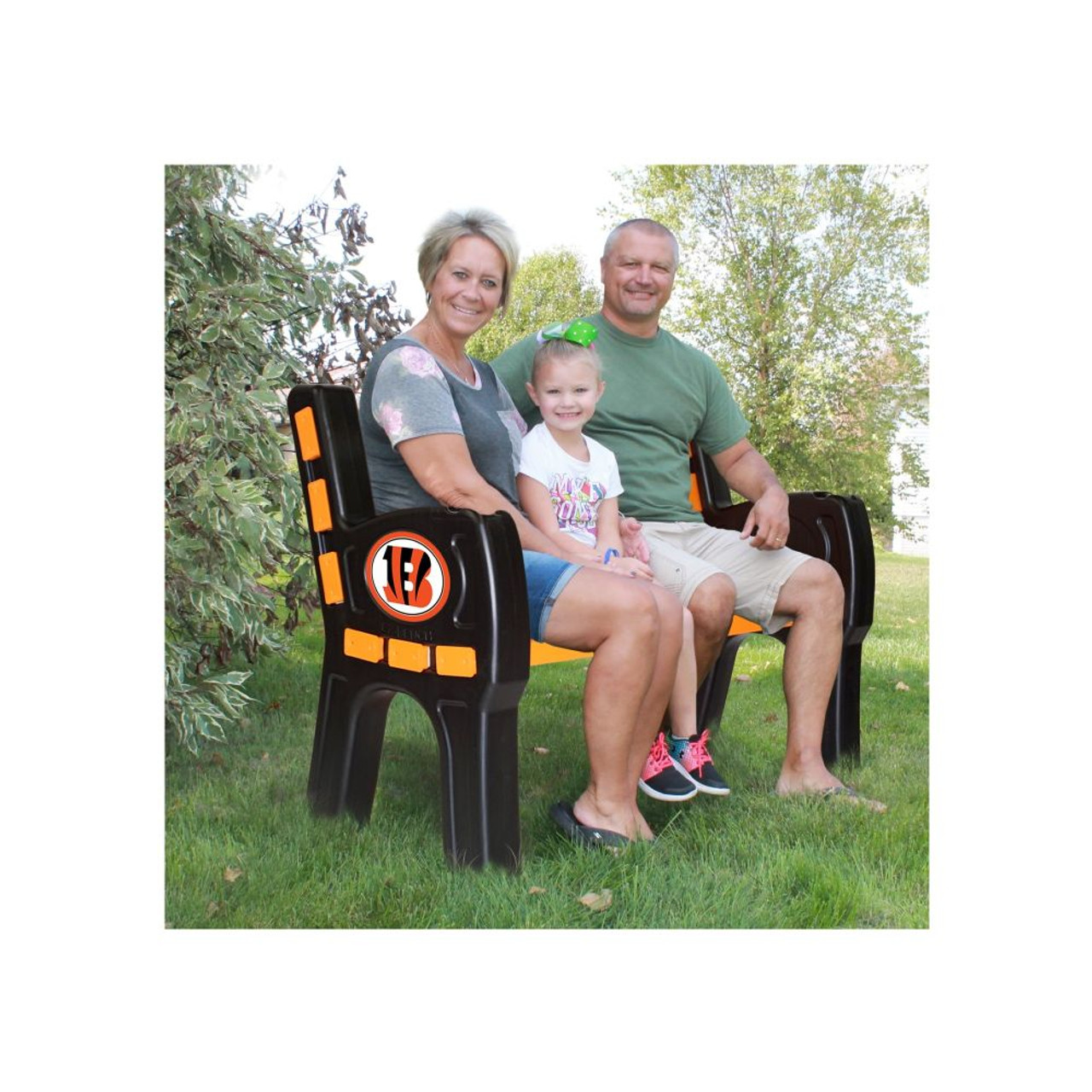 Cincinnati, Cin, Cincy, Bengals, 4', Park, Bench, 188-1023, Imperial, NFL