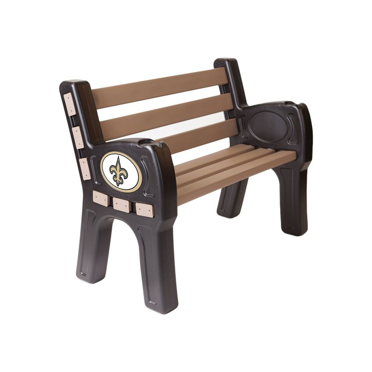 New Orleans, NO, Nola, Saints, 4', Park, Bench, 188-1031, Imperial, NFL