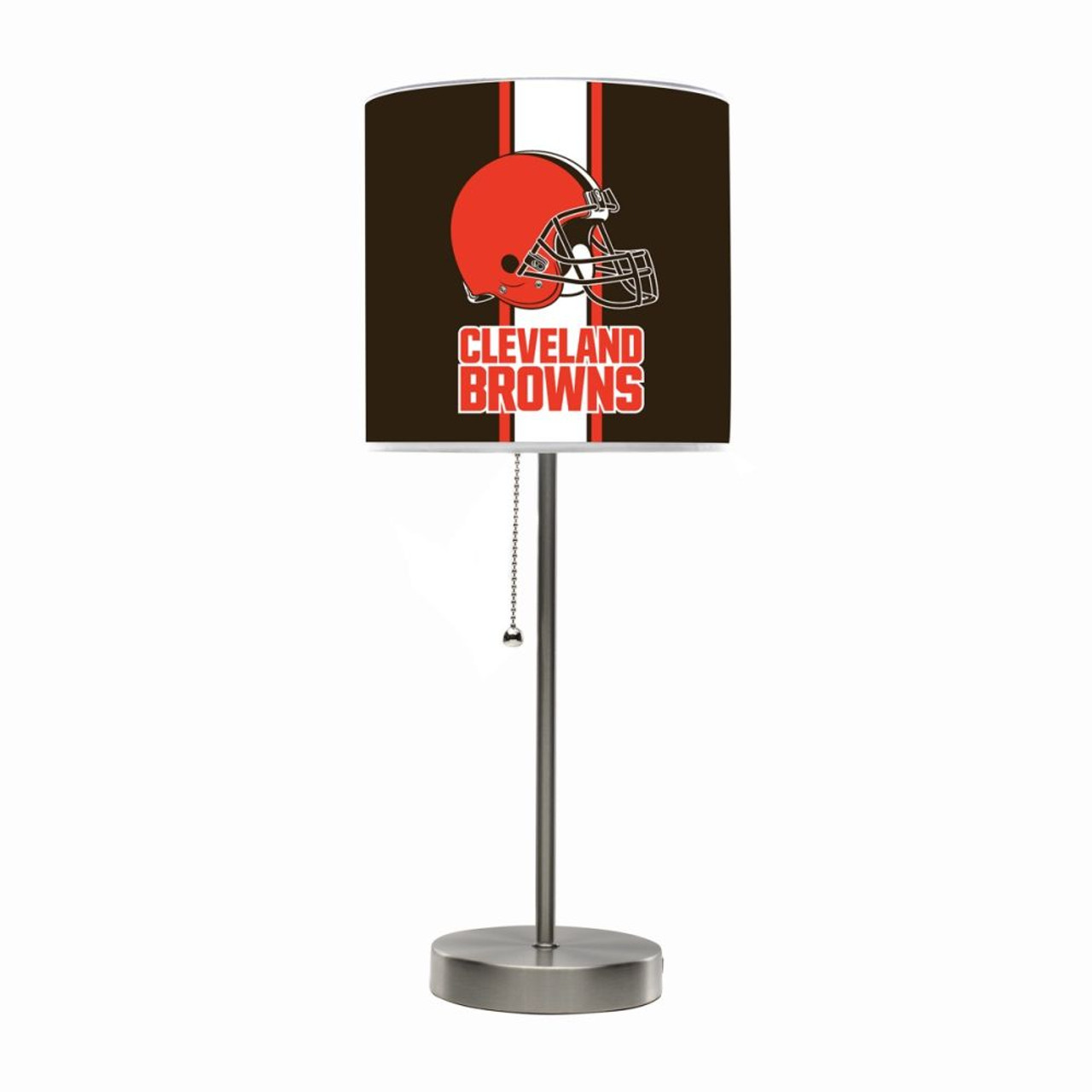 Cleveland, Cle, Browns, 19", Tall, Chrome, Table, Desk, Lamp, 609-1020, Imperial, NFL