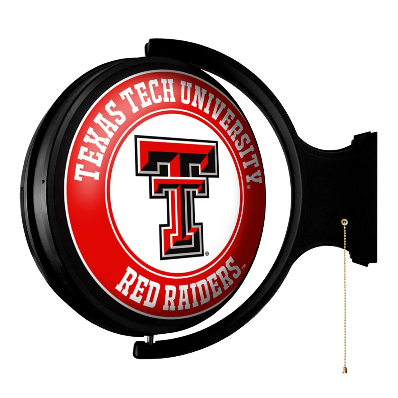 Texas Tech Red Raiders Original Round Rotating Lighted Wall Sign