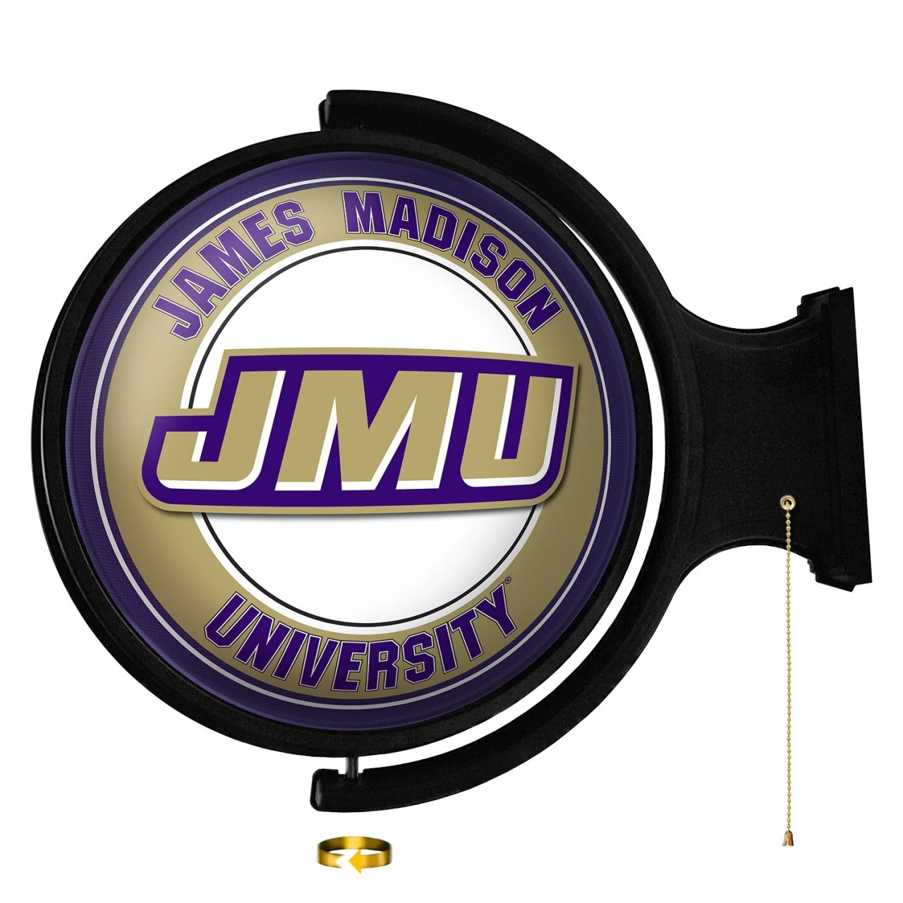 James, Madison, Dukes, Original, Round, Rotating, Lighted, Wall, Sign, LED, Fan, Brand, 688099297565
