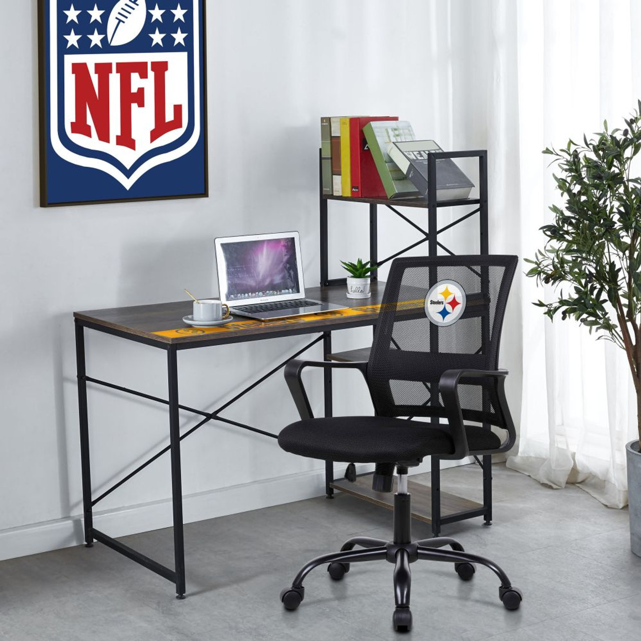 PIT, Pittsburgh, Steelers, Office, Task, Chair, 497-1004, Imperial, NFL, 720801911106