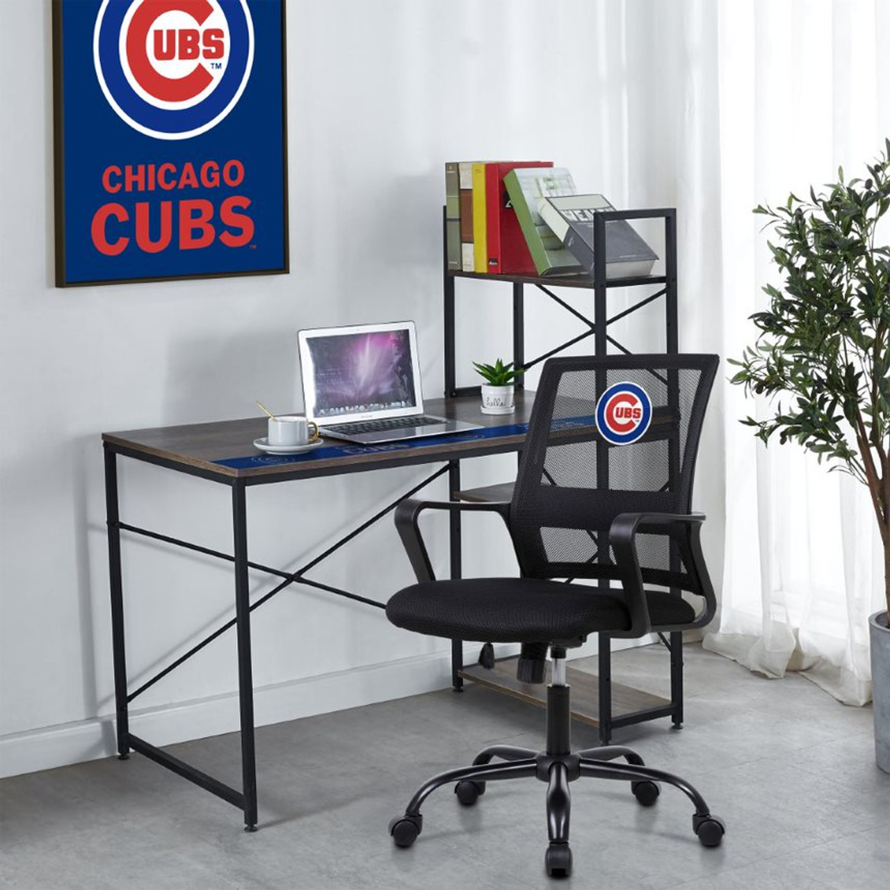 Chicago, Cubs, Office, Task, Chair, 497-2005, MLB, CHI, Imperial, 720801953724
