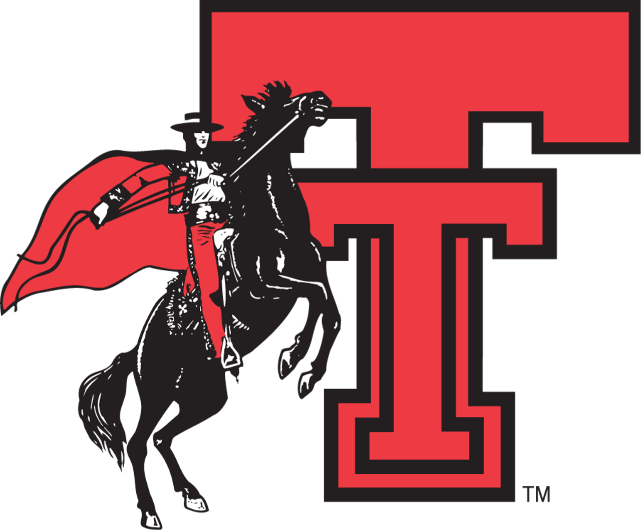 Texas Tech Red Raiders Mascot Logo Rotating Lighted Wall Sign