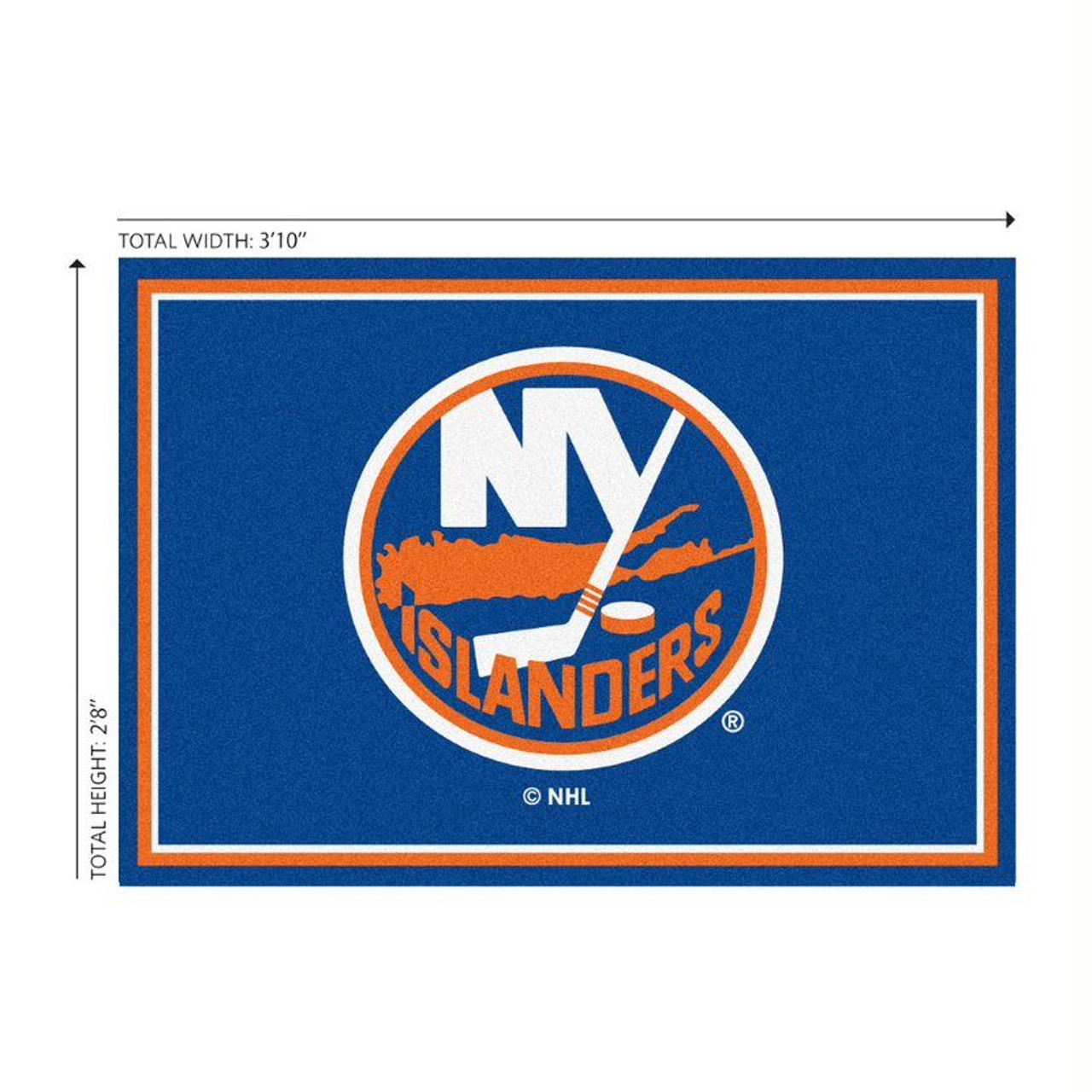 New York Islanders 3x4 Area Rug