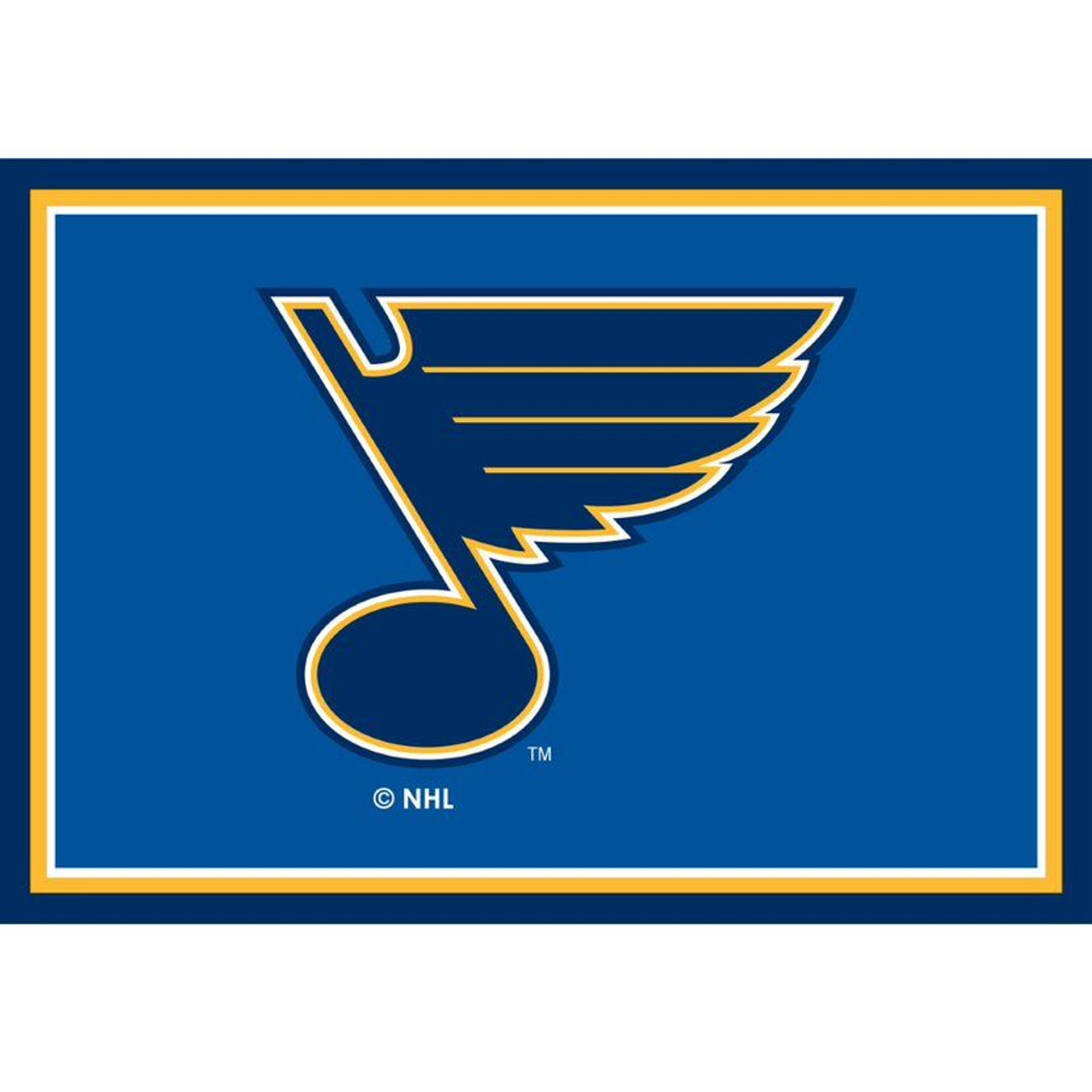 STL, St Louis, Blues, 3x4, Area, Rug, 569-4028, NHL, Imperial, 720801132457