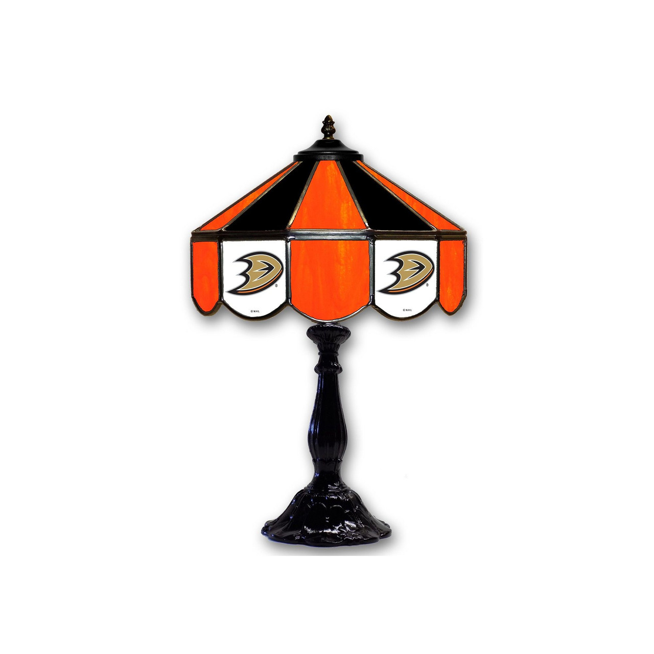 Anaheim Ducks  21" Glass Table Lamp