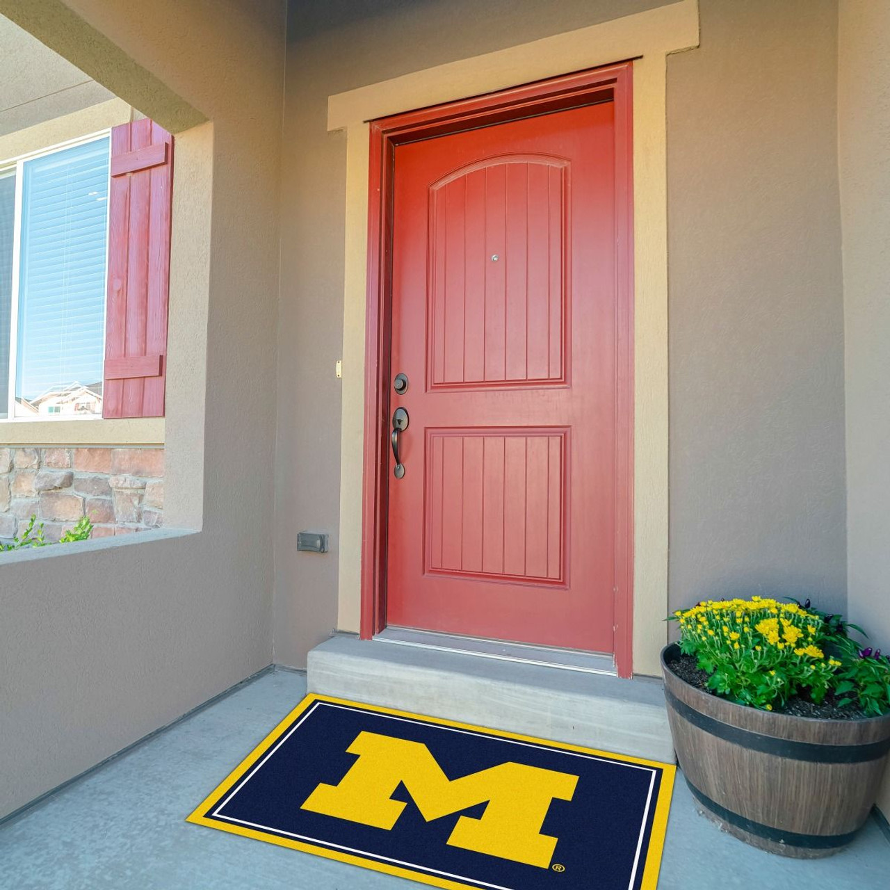 Michigan, Wolverines, 3x4, Entry, Rug, 569-3009, Imperial, NCAA, 720801131931