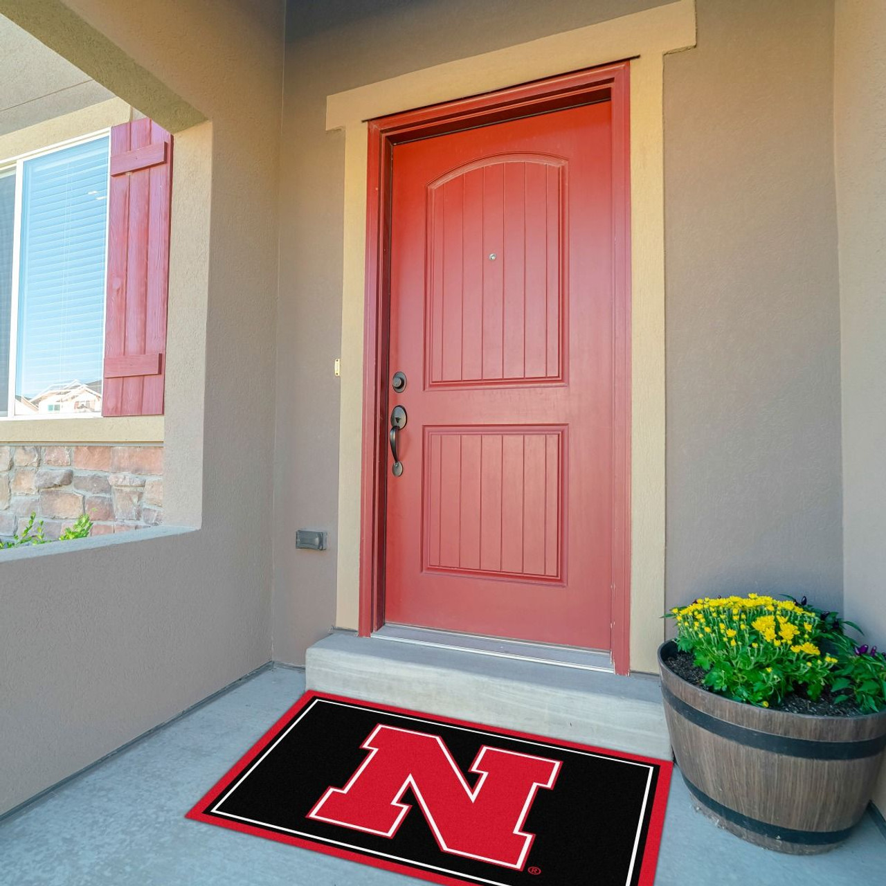 Nebraska, Cornhuskers, 3x4, Entry, Rug, 569-3010, Imperial, NCAA, 720801131948