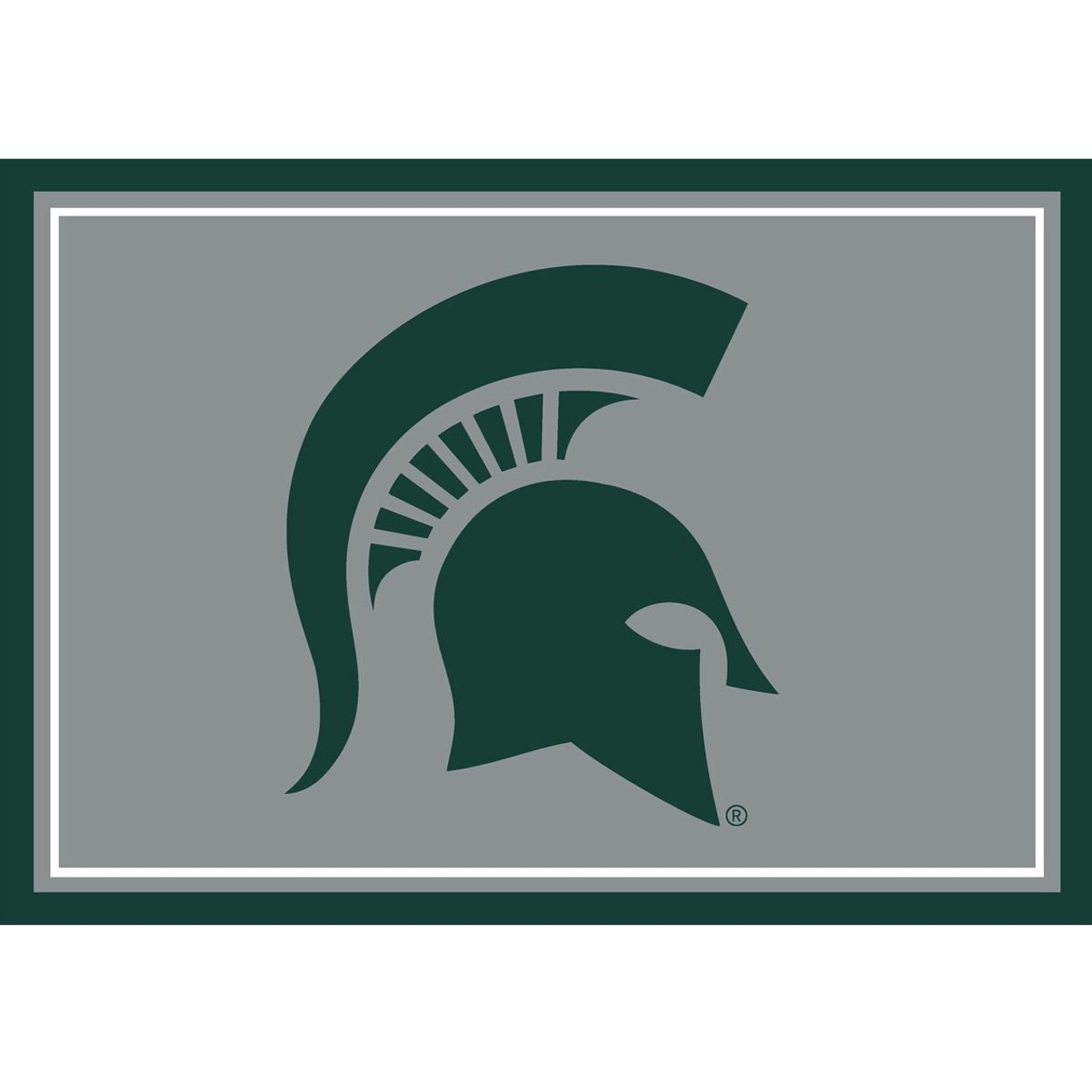 MI, Michigan, State, St, Spartans, 3x4, Entry, Rug, 569-3016, Imperial, NCAA, 720801131979
