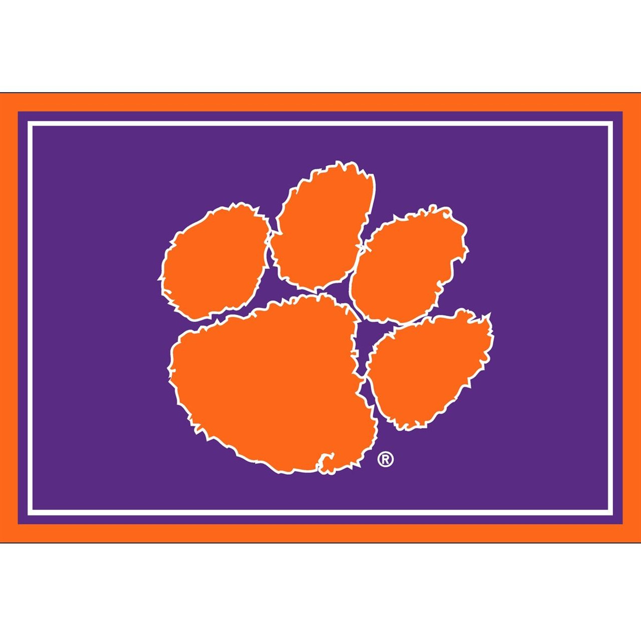 Clemson, Tigers, 3x4, Entry, Rug, 569-3043, Imperial, NCAA, 720801132082