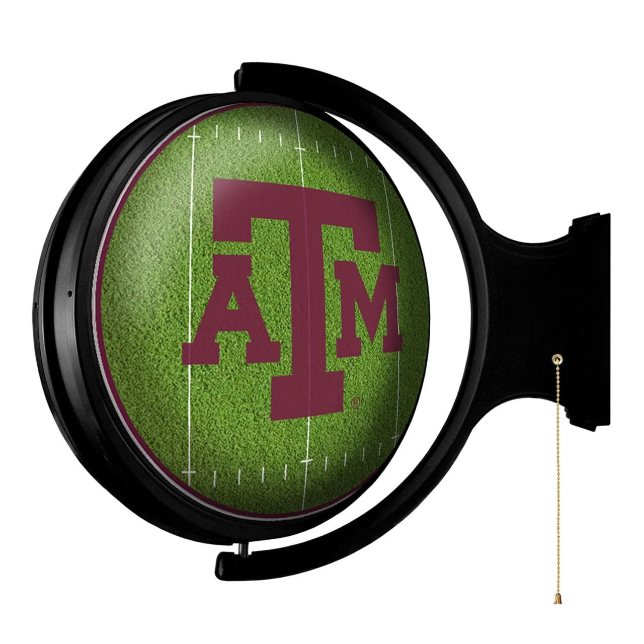 Texas, TX, TEX, A&M, Aggies, On the 50, Football, Rotating, Spinning, Lighted, Wall, Sign, The Fan Brand, NCAA, NCTXAM-115-22, 689481028385 Texas, TX, TEX, A&M, Aggies, On the 50, Football, Rotating, Spinning, Lighted, Wall, Sign, The Fan Brand, NCAA, NCTXAM-115-22, 689481028385