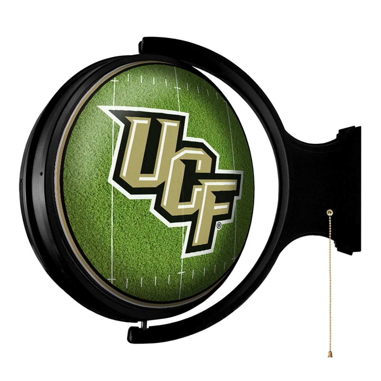 UCF, University, Central, Florida, Knights, On the 50, Football, Rotating, Spinning, Lighted, Wall, Sign, The Fan Brand, NCAA, NCUCFL-115-22, 689481028422
