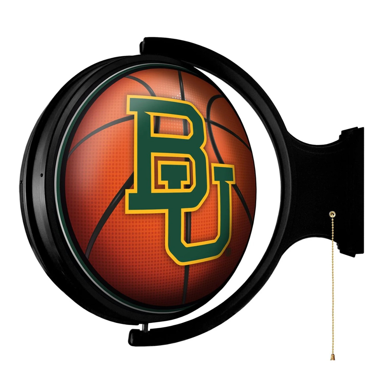 Baylor Bears: Basketball - Rotating Lighted Wall Sign