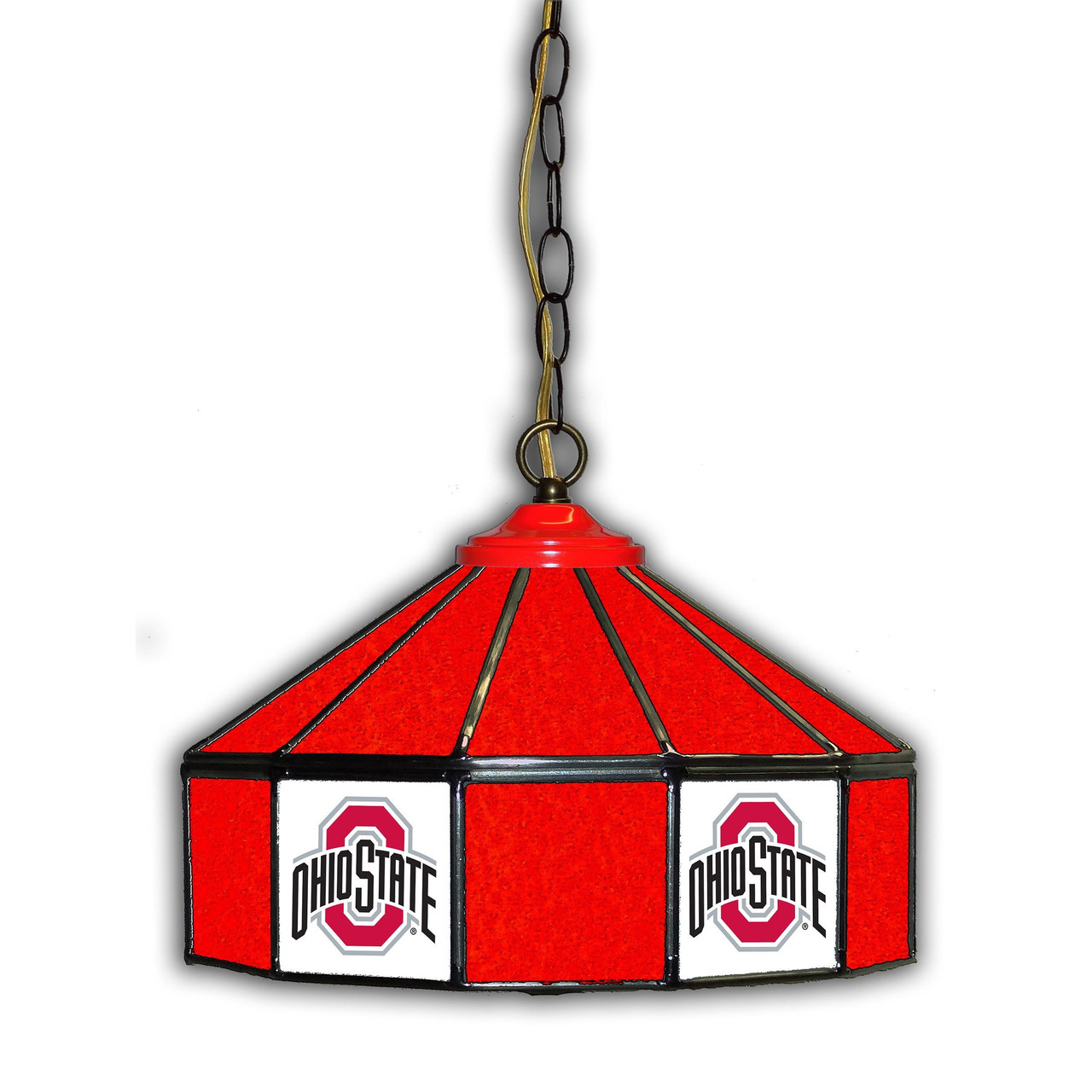 OSU, OH, Ohio, State, St, Buckeyes, 14-In, Stained, Glass, Pub, Light, 333-3015, 720801333151, Imperial