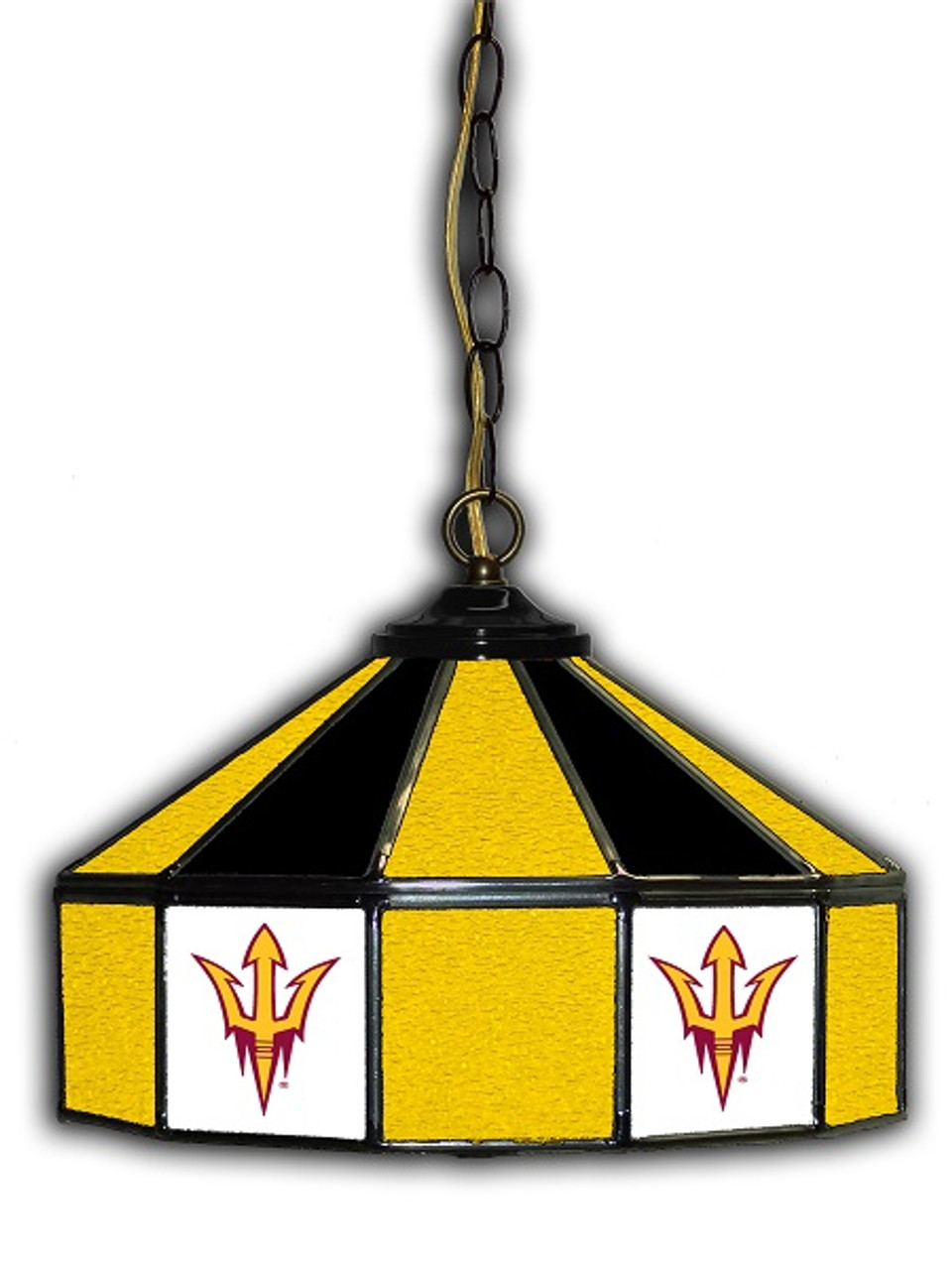 Arizona State Sun Devils 14-In. Stained Glass Pub Light