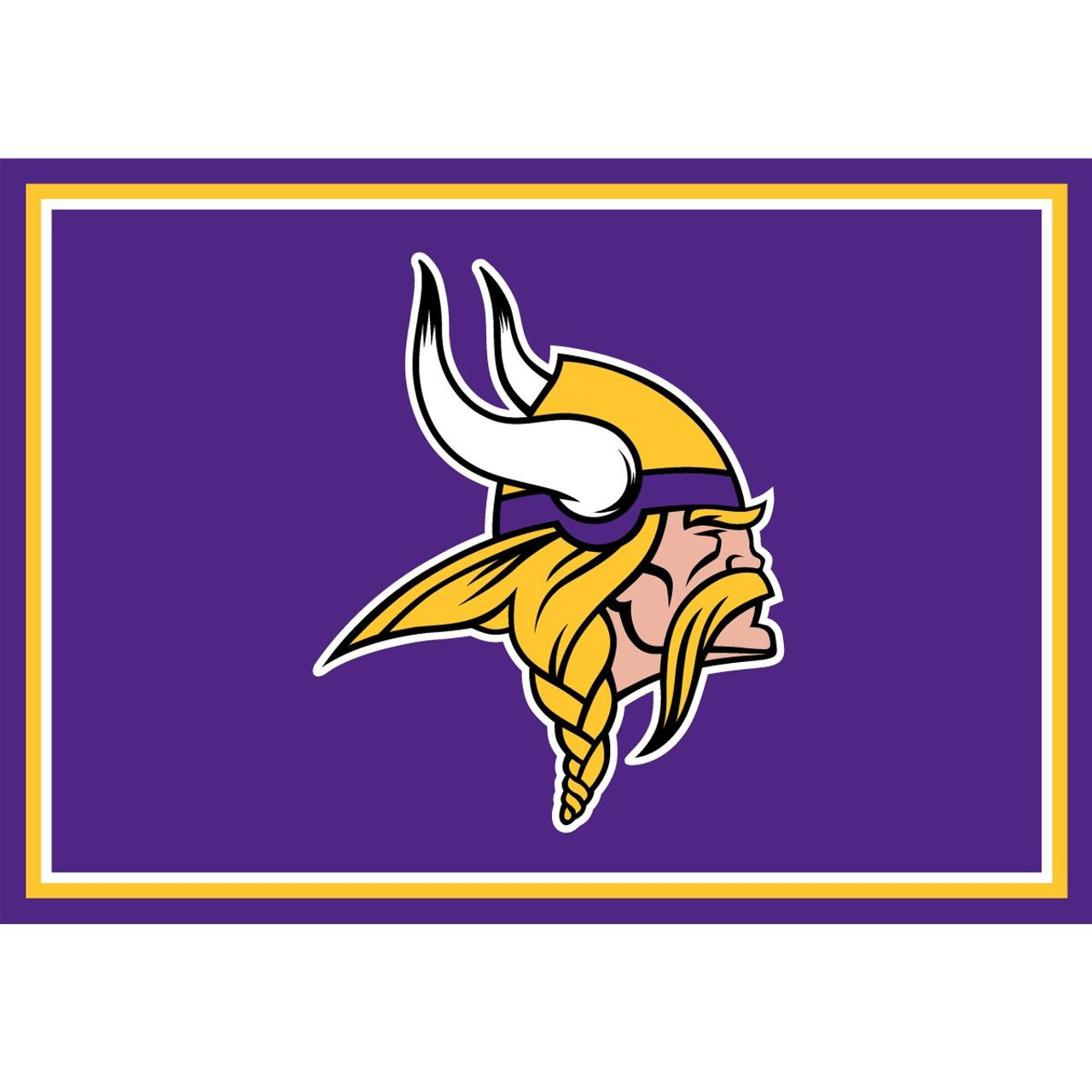 MN, Min, Vikes, Minnesota, Vikings, 3x4, Area, Rug, 569-1007, 720801131238, NFL, Imperial