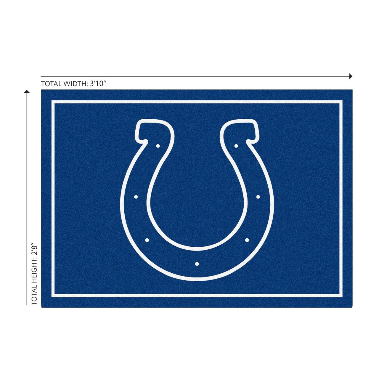 Ind, Indy, Indianapolis, Colts, 3x4, Area, Rug, 569-1022, 720801131399, NFL, Imperial