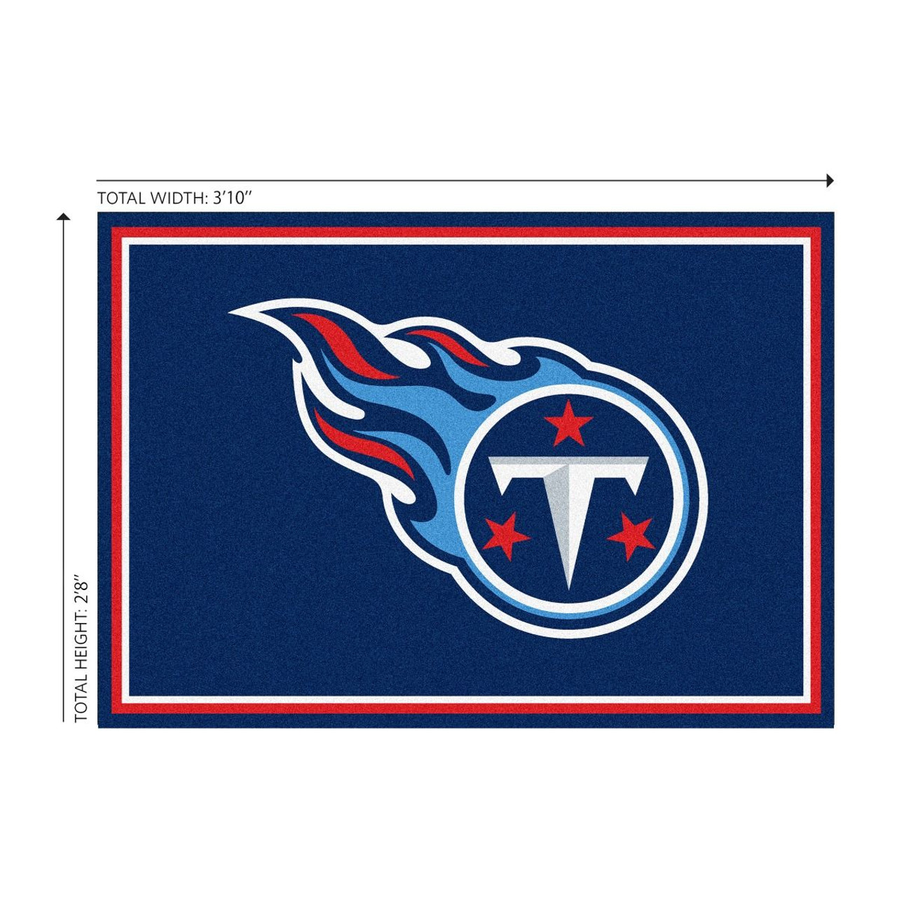 Ten, TN, Tennessee, Tenn, Titans, 3x4, Area, Rug, 569-1028, 720801131498, NFL, Imperial