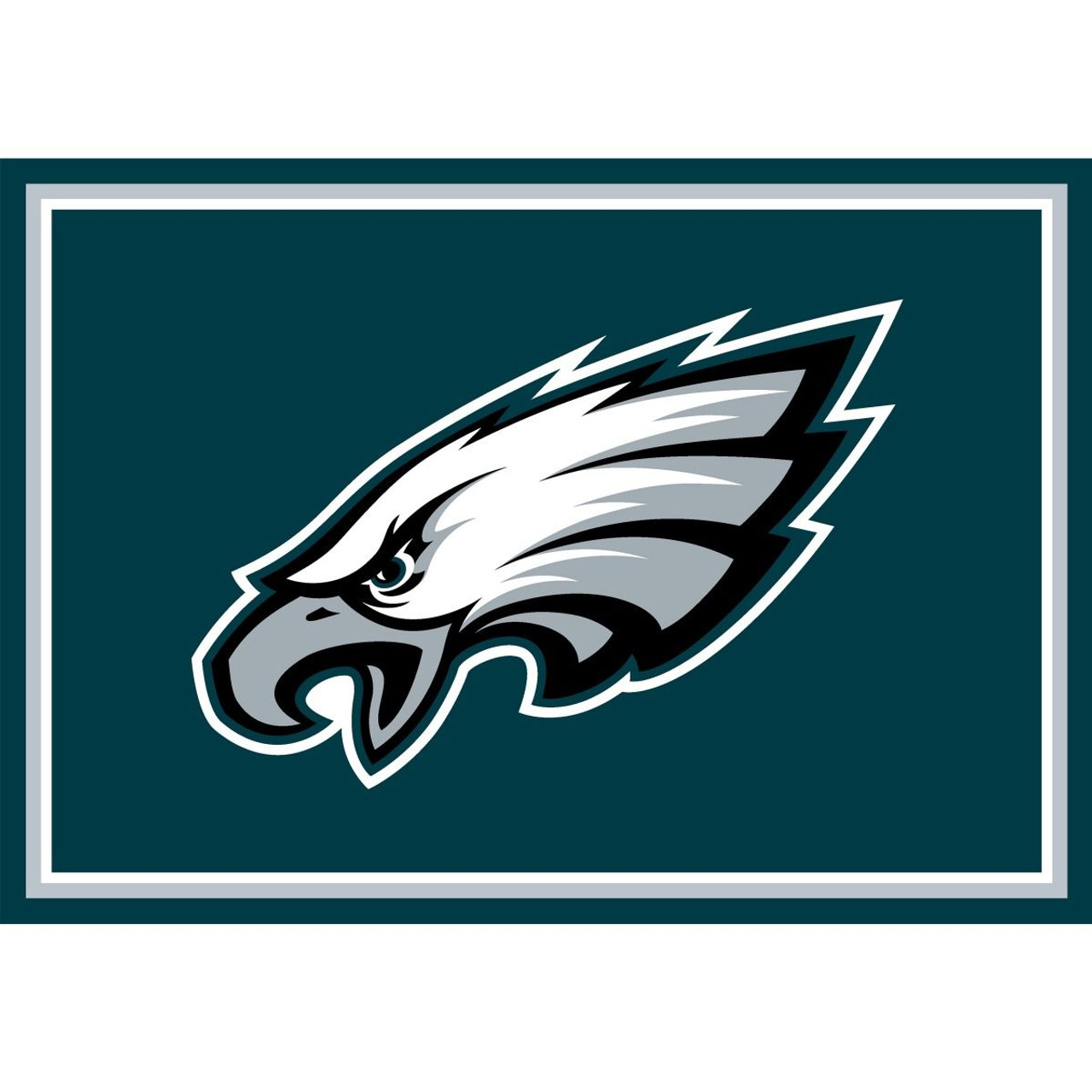 Phi, Phily, Philadelphia, Eagles, 3x4, Area, Rug, 569-1037, 720801131306, NFL, Imperial