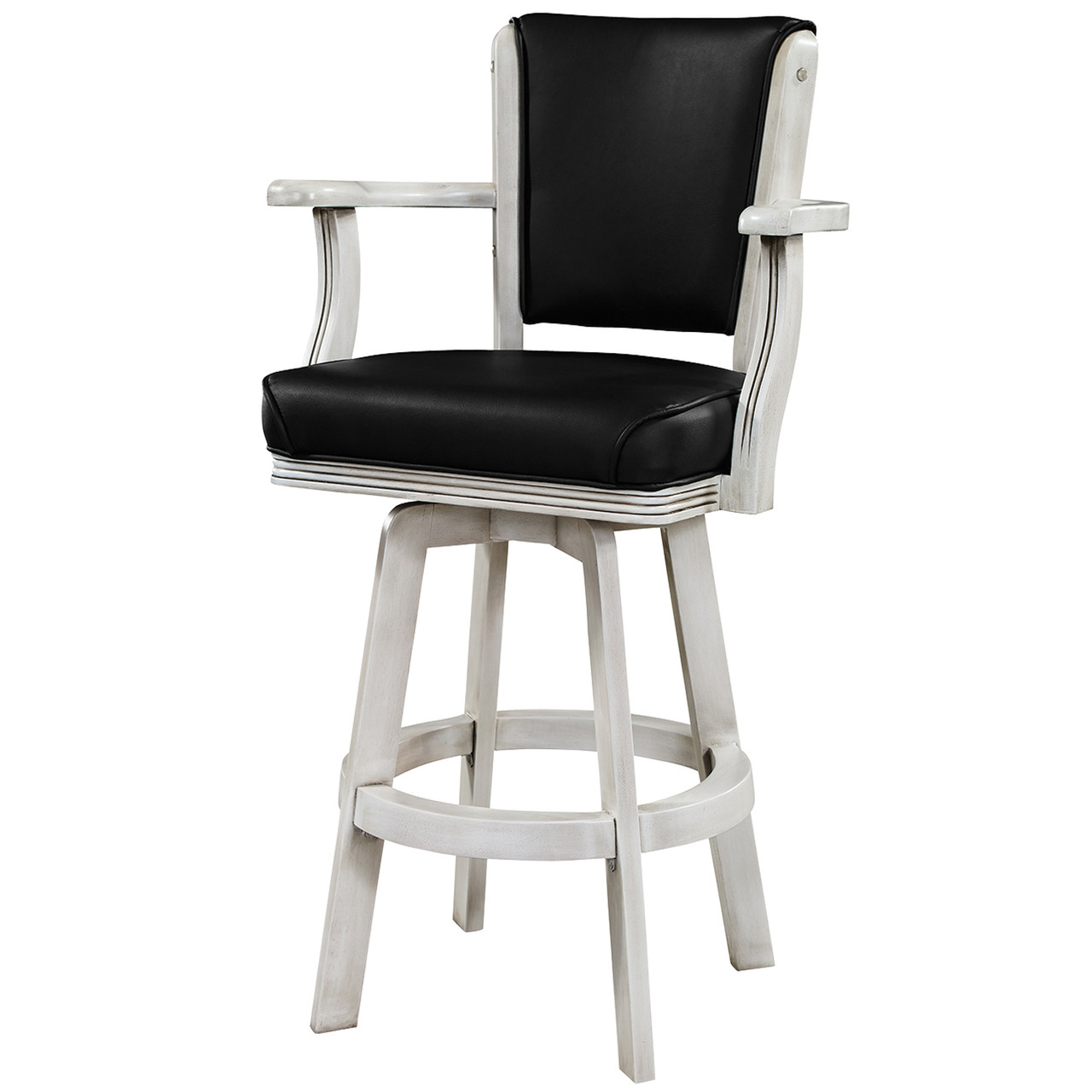 Backed, Swivel, Barstool, With, Arm, Rest, BSTL2, Ram, Game, Room, 826715006324, 826715002609, 826715000179, 826715000490, 826715002616, 826715006355, Antique, White, Chestnut, Slate, English, Tudor, Black, Cappuccino, BSTL2 AW, BSTL2 ET, BSTL2 SL, BSTL2 BLK, BSTL2 CN, BSTL2 CAP