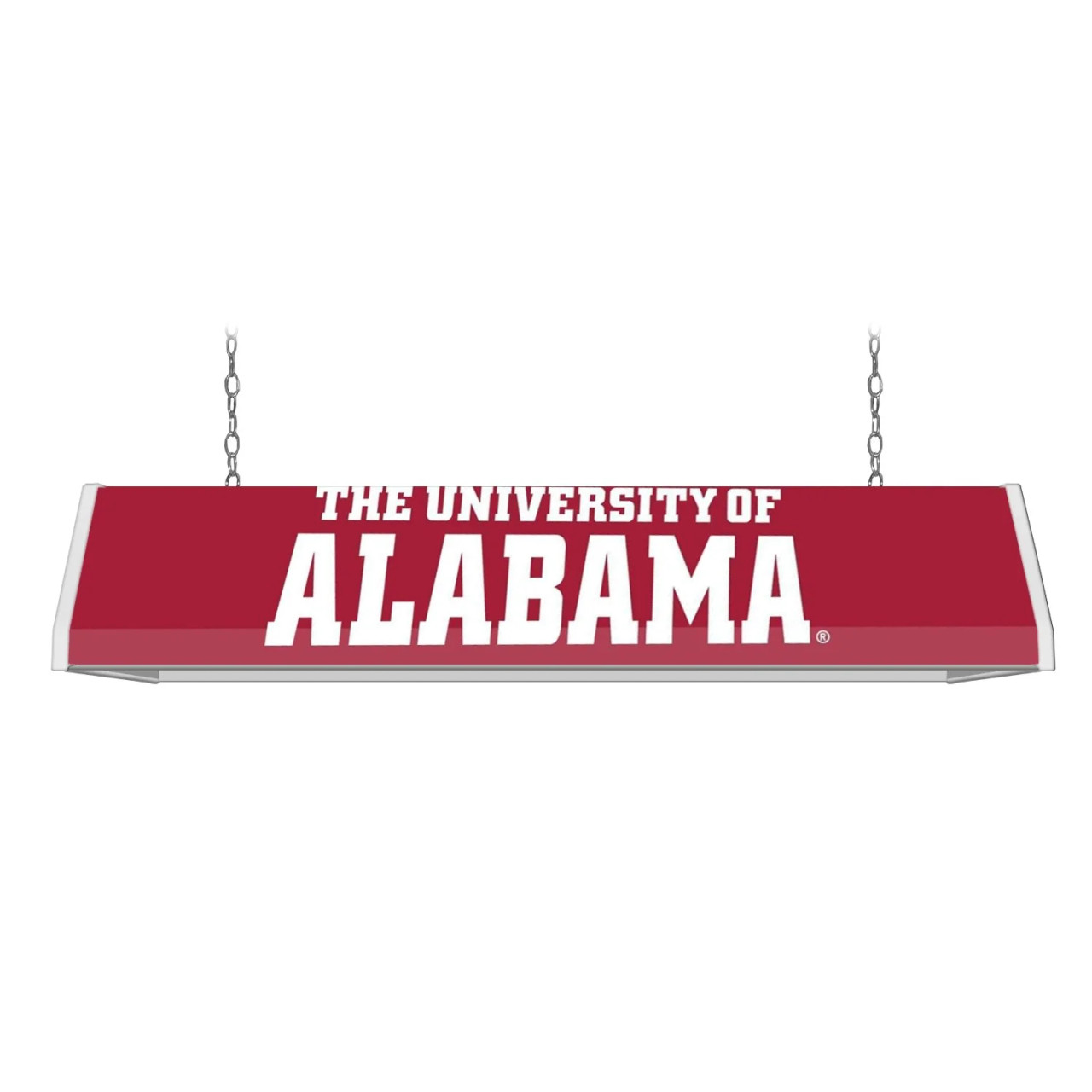 Alabama, AL, Bama, Crimson, Tide, University of, Standard, Billiard, Pool, Table Light, 2-Colors, Black, Red, Logo, NCALCT-310-01, The-Fan Brand, 687747757574