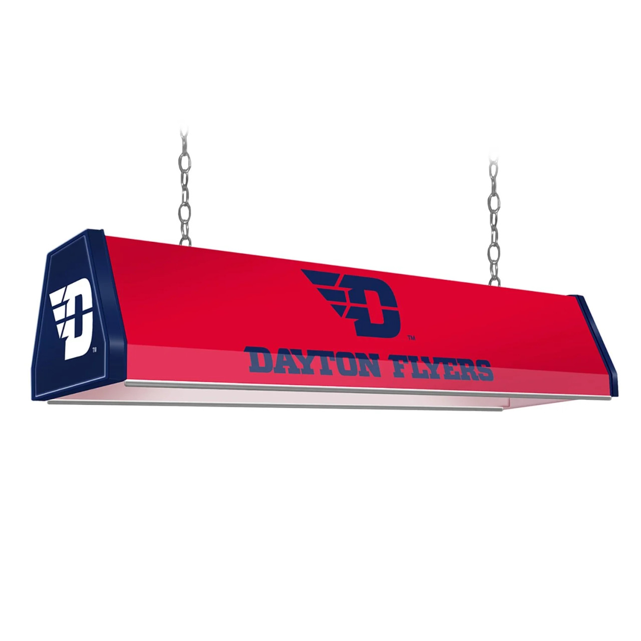 DAY, Dayton, Flyers, University of, Standard, Billiard, Pool, Table Light, 2-Colors, Black, Red, Logo, NCDAYT-310-01A, NCDAYT-310-01B, The-Fan Brand, 686082109253