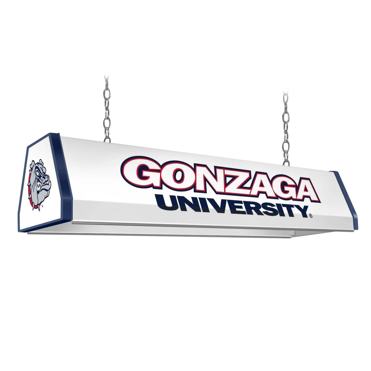 Gonzaga, Bulldogs, University of, Standard, Billiard, Pool, Table Light, 2-Colors, Black, Red, Logo, NCGONZ-310-01A, NCGONZ-310-01B, NCGONZ-310-01C, The-Fan Brand, 688187936659