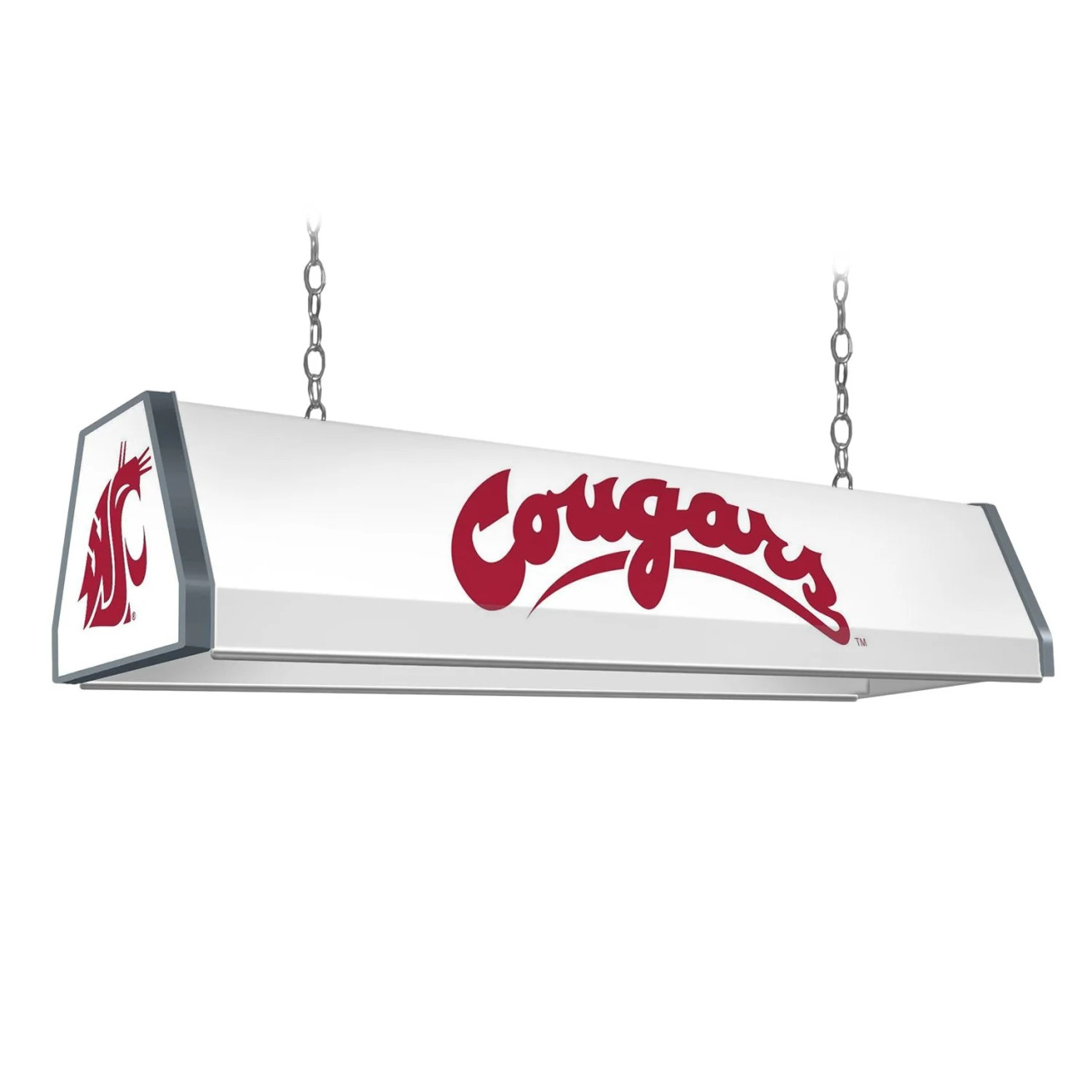 WA, ST, Washington State, Cougars, University of, Standard, Billiard, Pool, Table Light, 2-Colors, White, Logo, NCWAST-310-01A, NCWAST-310-01B, The-Fan Brand, 687747755433