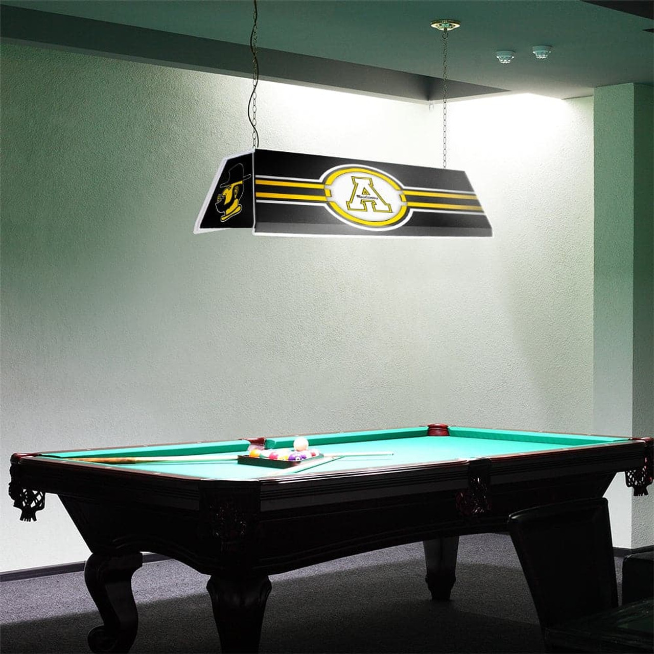 Appalachian State Mountaineers: Edge Glow Pool Table Light