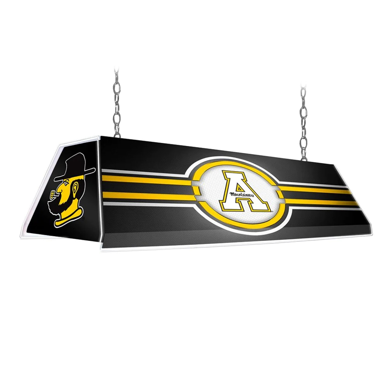 Appalachian State, App, St, Mountaineers, Edge Glow, Billiard, Pool, Table, Light, The Fan Brand, NCAPST-320-01, 688099299453