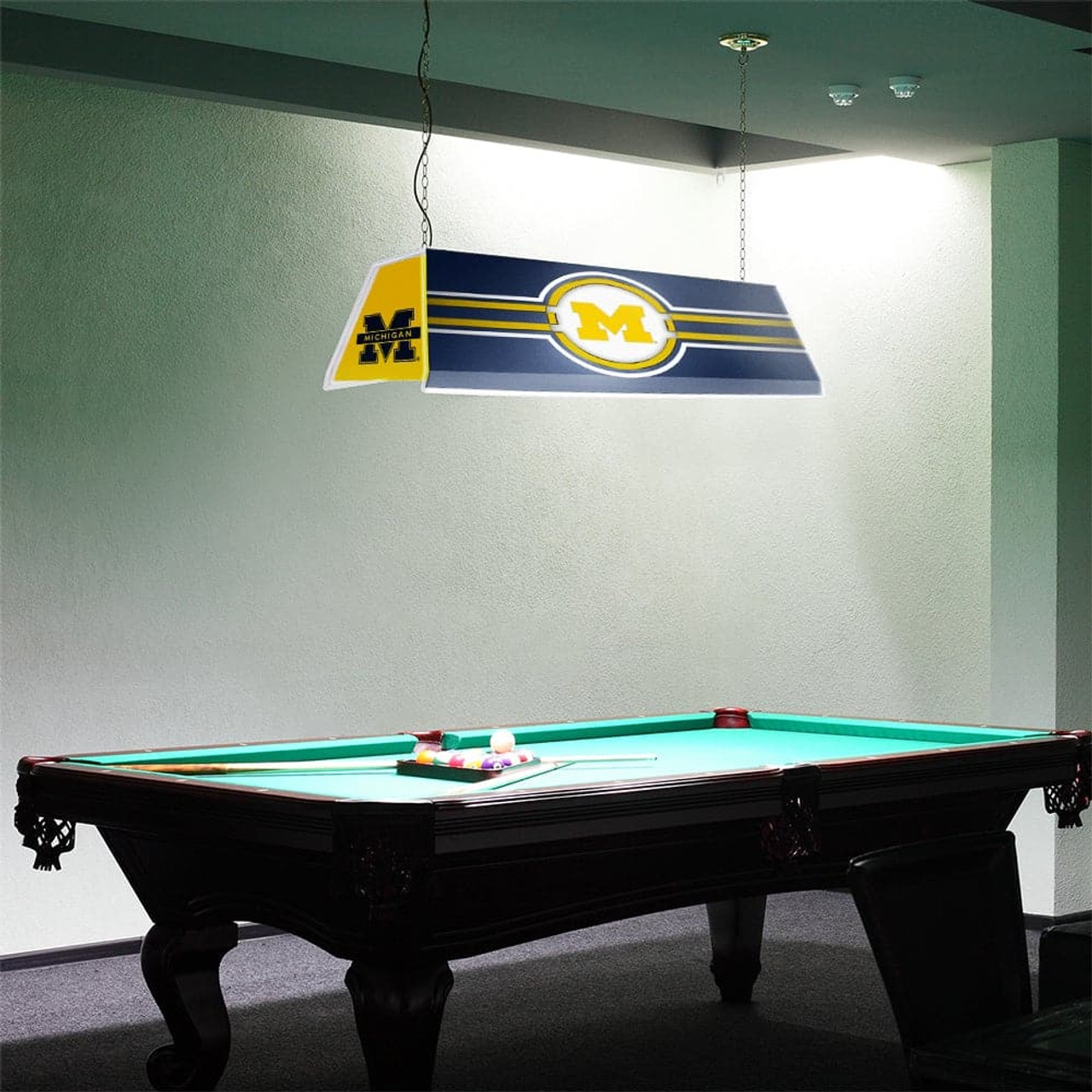 Michigan Wolverines: Edge Glow Pool Table Light