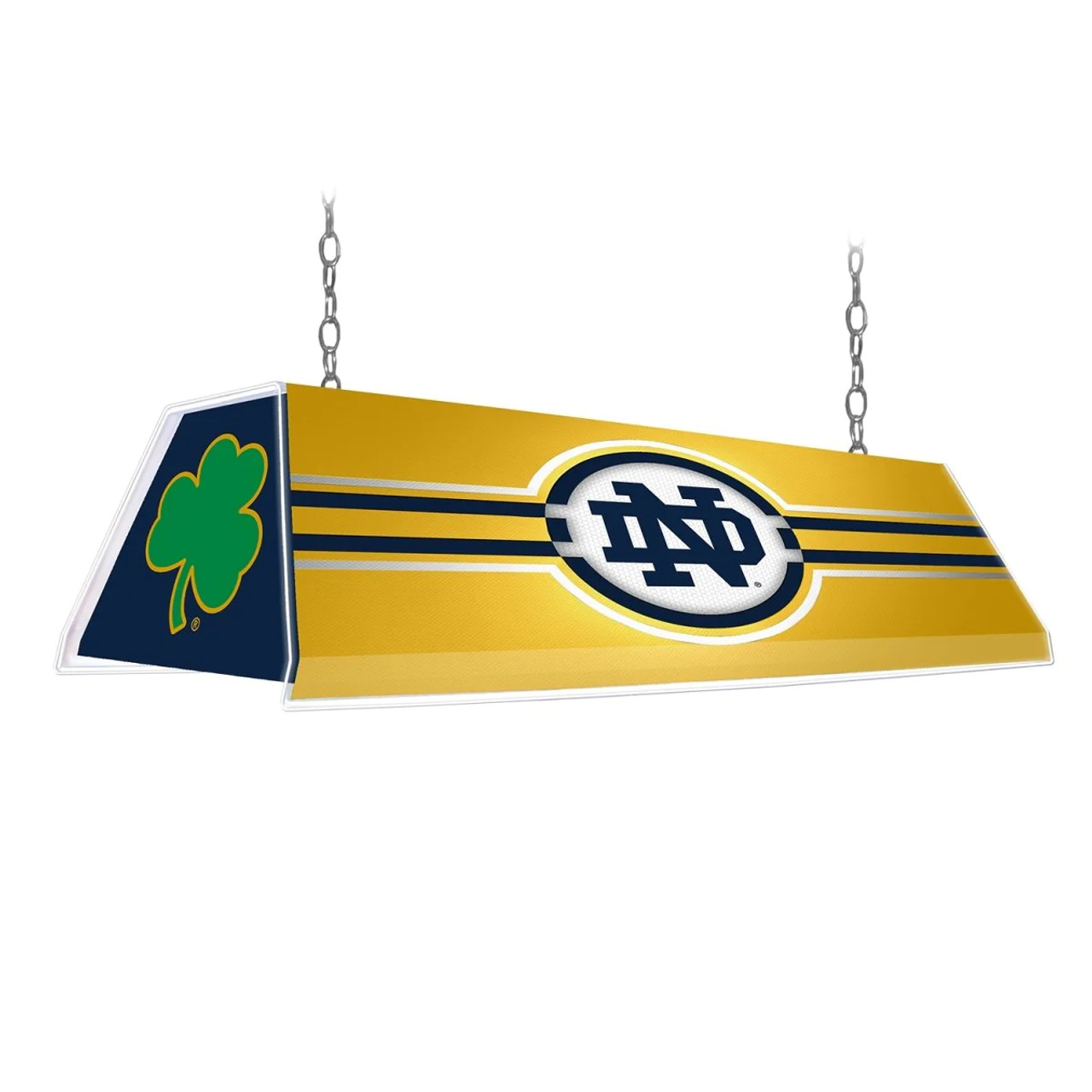 Notre, Dame, Fighting, Irish,  Edge Glow, Billiard, Pool, Table, Light, The Fan Brand, NCNTRD-320-01A, NCNTRD-320-01B, NCNTRD-320-02A, NCNTRD-320-02B, 644197708938