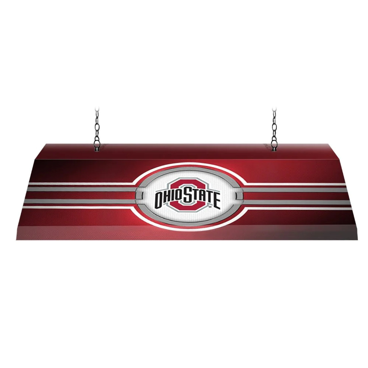 OSU, OH, Ohio, State, St, Buckeyes,  Edge Glow, Billiard, Pool, Table, Light, The Fan Brand, NCOHST-320-01A, NCOHST-320-01B, 687747756058