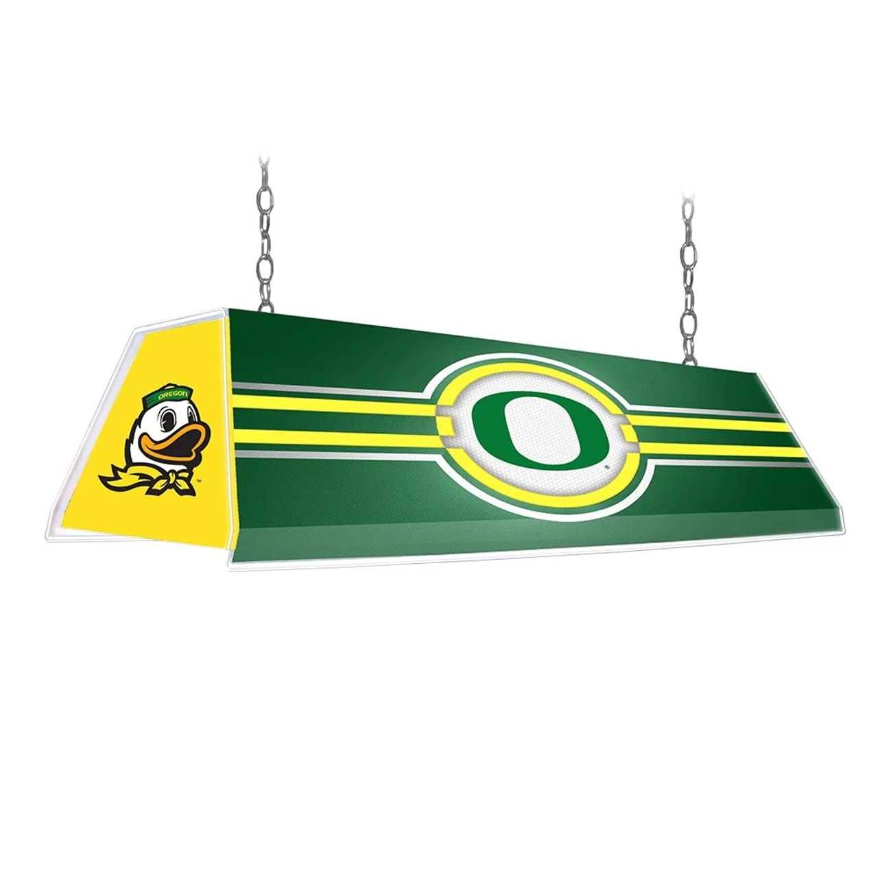 Oregon, OR, Ducks,  Edge Glow, Billiard, Pool, Table, Light, The Fan Brand, NCOREG-320-01A, NCOREG-320-01B, 687747756379