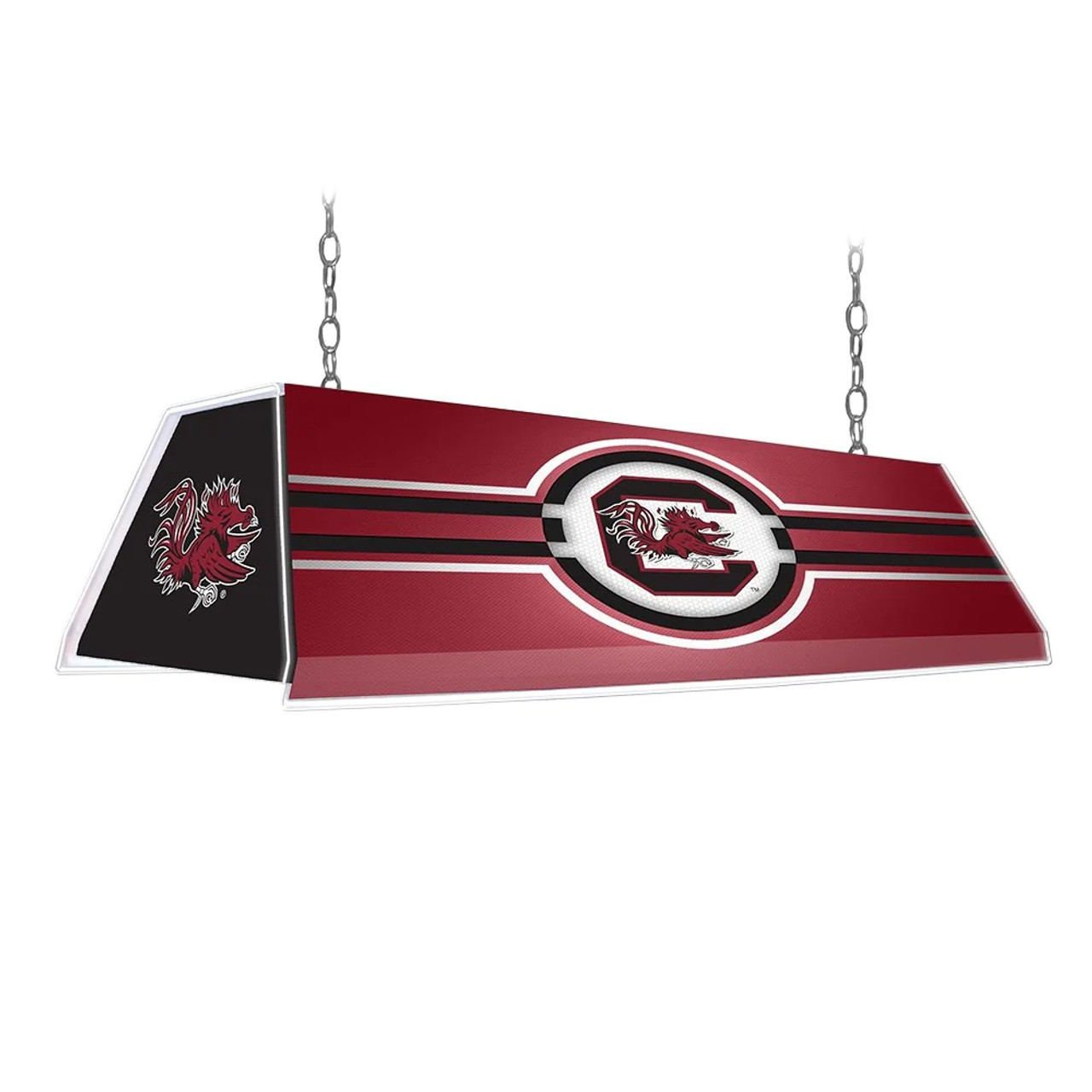 South, Carolina, Gamecocks,  Edge Glow, Billiard, Pool, Table, Light, The Fan Brand, NCSCGC-320-01A, NCSCGC-320-01B, 687747755020