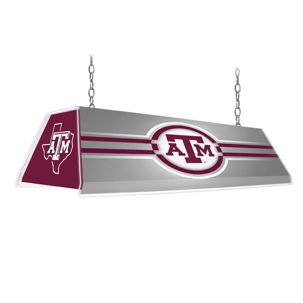 Texas, TX, TEX, A&M, Aggies,  Edge Glow, Billiard, Pool, Table, Light, The Fan Brand, NCTXAM-320-01A, NCTXAM-320-01B, 697842108584