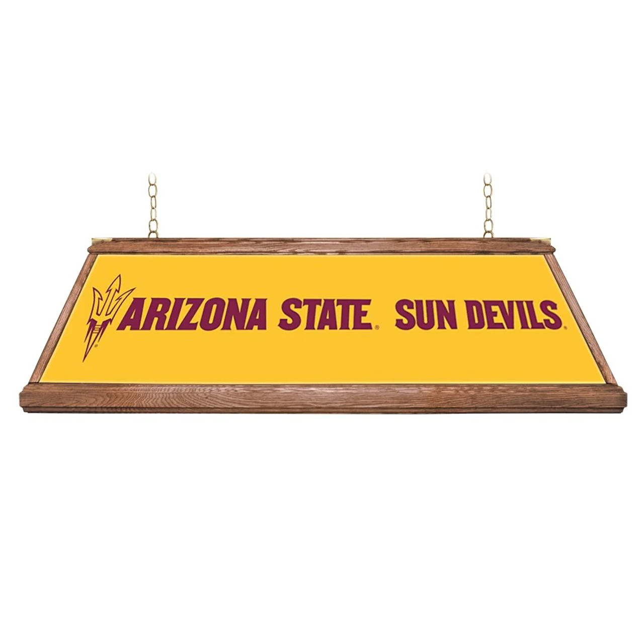 Arizona, State, Sun, Devils, Premium, Wood, Billiard, Pool, Table, Light, Lamp, NCAZST-330-01A, NCAZST-330-01B, The Fan-Brand, 686082111973