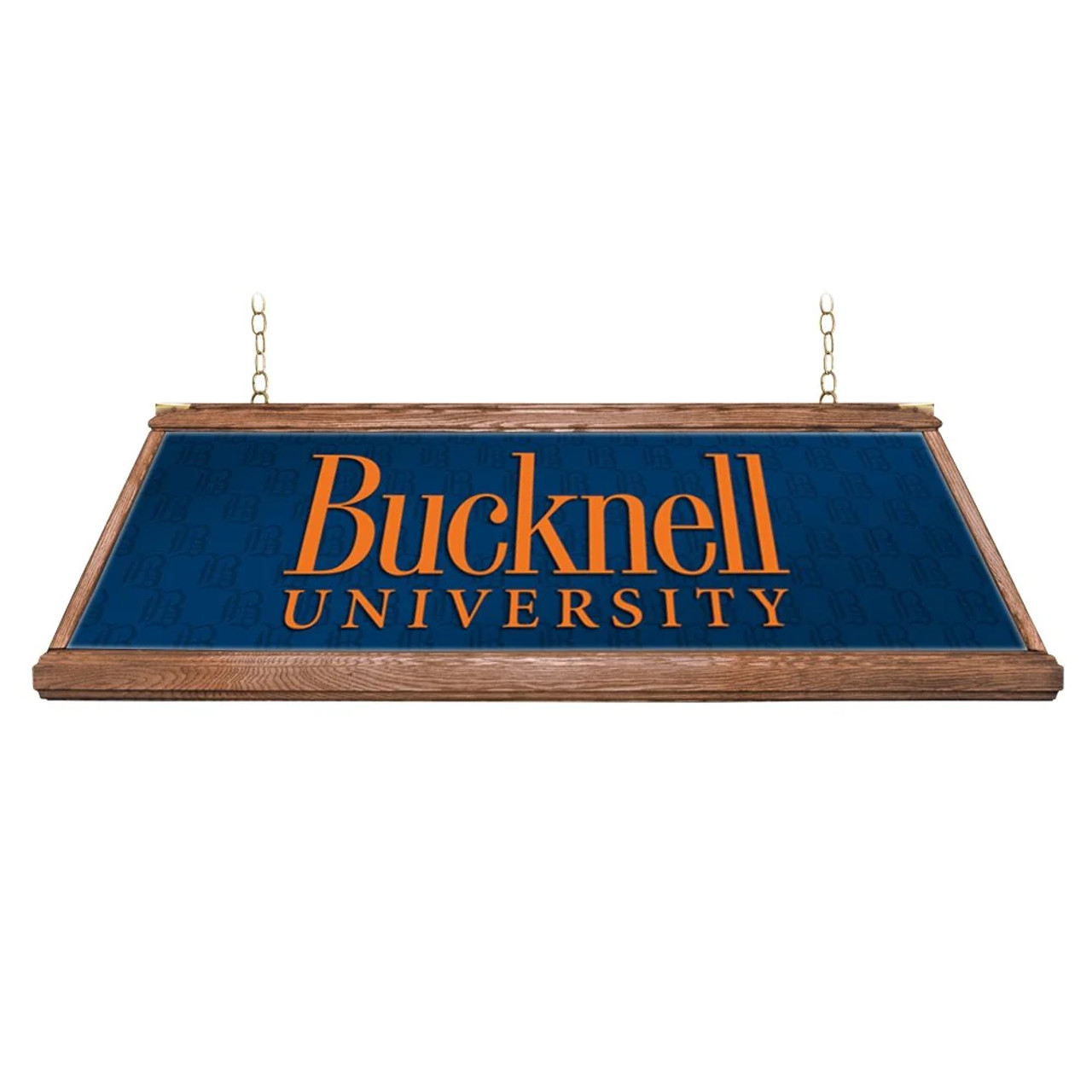 Bucknell, Bisons, Premium, Wood, Billiard, Pool, Table, Light, Lamp, NCBUCK-330-01, The Fan-Brand, 686082108546