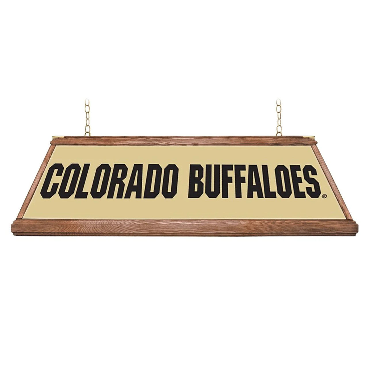 Colorado, Buffaloes, Premium, Wood, Billiard, Pool, Table, Light, Lamp, NCCOBF-330-01A, NCCOBF-330-01B, The Fan-Brand, 686082112451