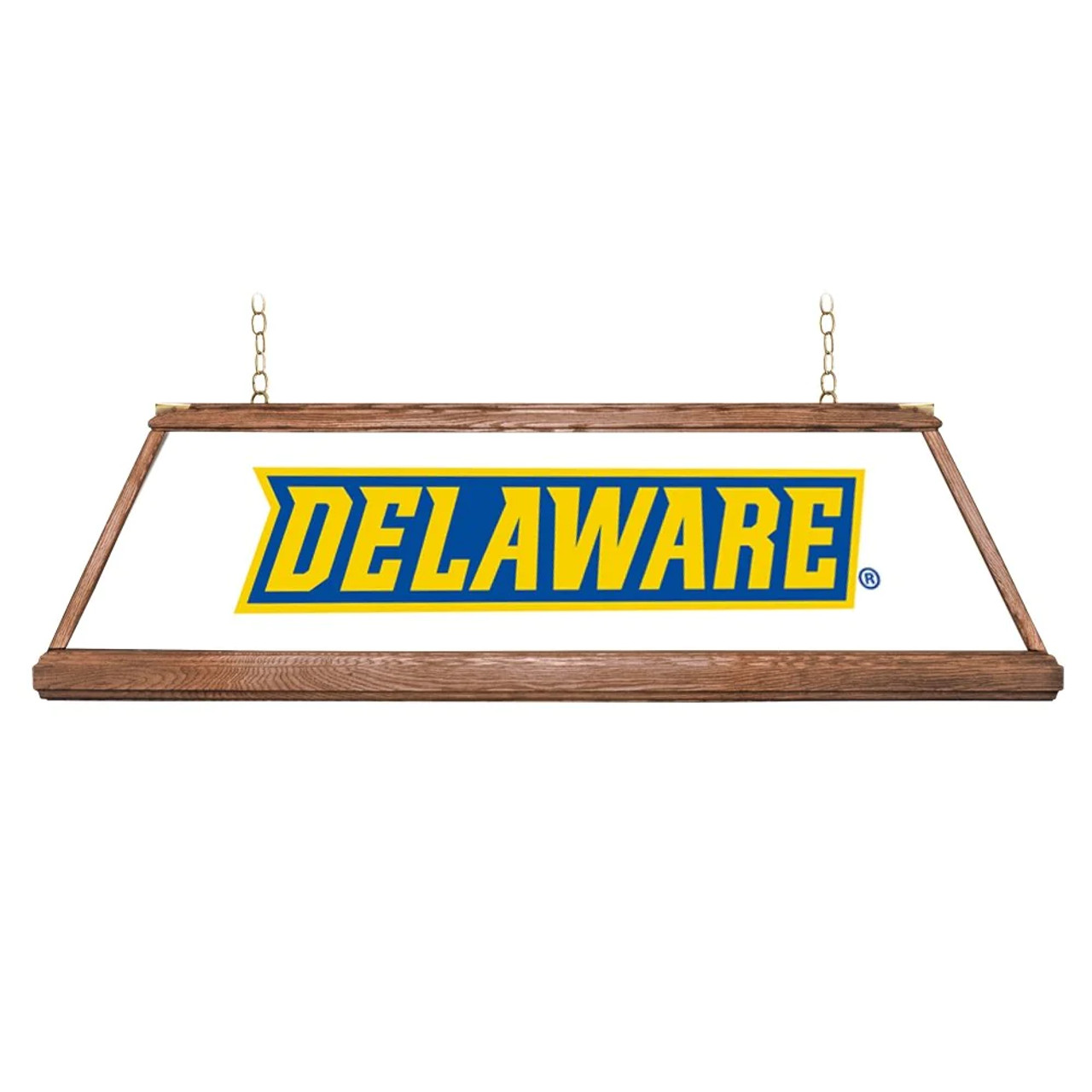 Delaware, Blue, Hens, Premium, Wood, Billiard, Pool, Table, Light, Lamp, NCDELA-330-01A, NCDELA-330-01B, The Fan-Brand, 697842107303