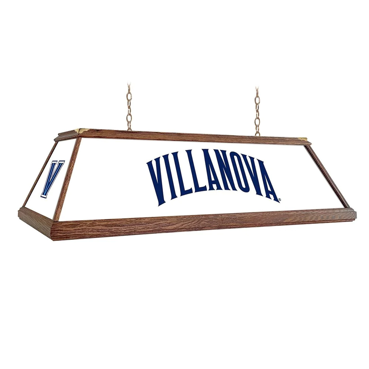 Villanova, Wildcats, Premium, Wood, Billiard, Pool, Table, Light, Lamp, NCNOVA-330-01A, NCNOVA-330-01B, The Fan-Brand, 688099400927