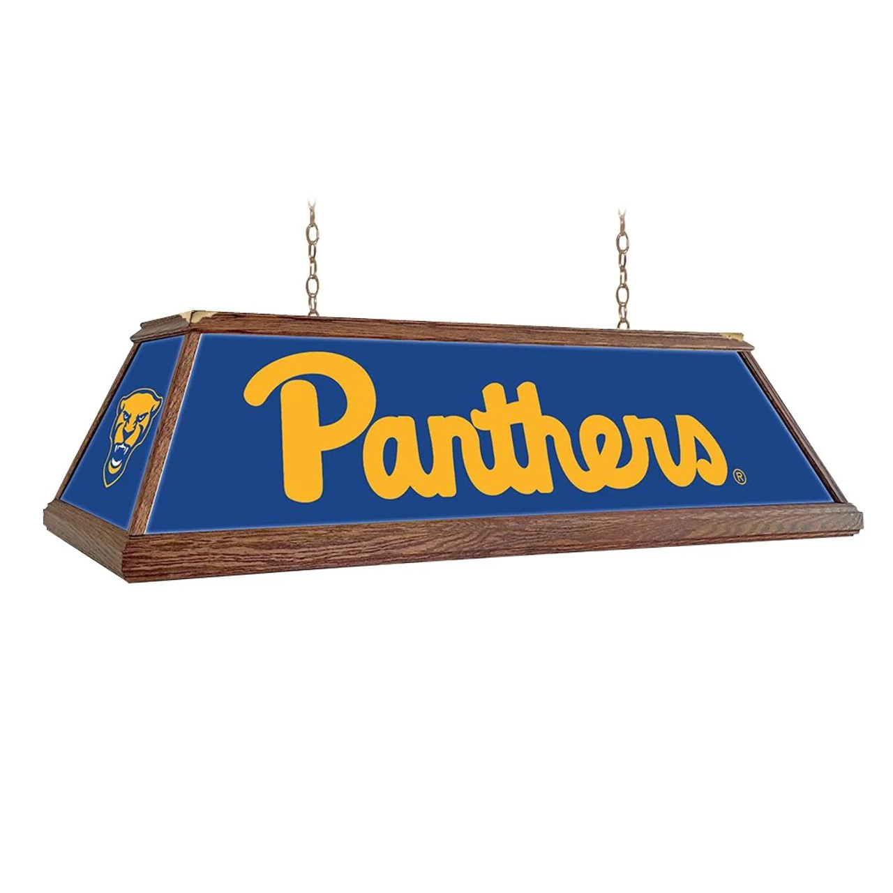 PITT, PIT, Pittsburgh, Panthers, Premium, Wood, Billiard, Pool, Table, Light, Lamp, NCPITT-330-01A, NCPITT-330-01B, The Fan-Brand, 686082112710