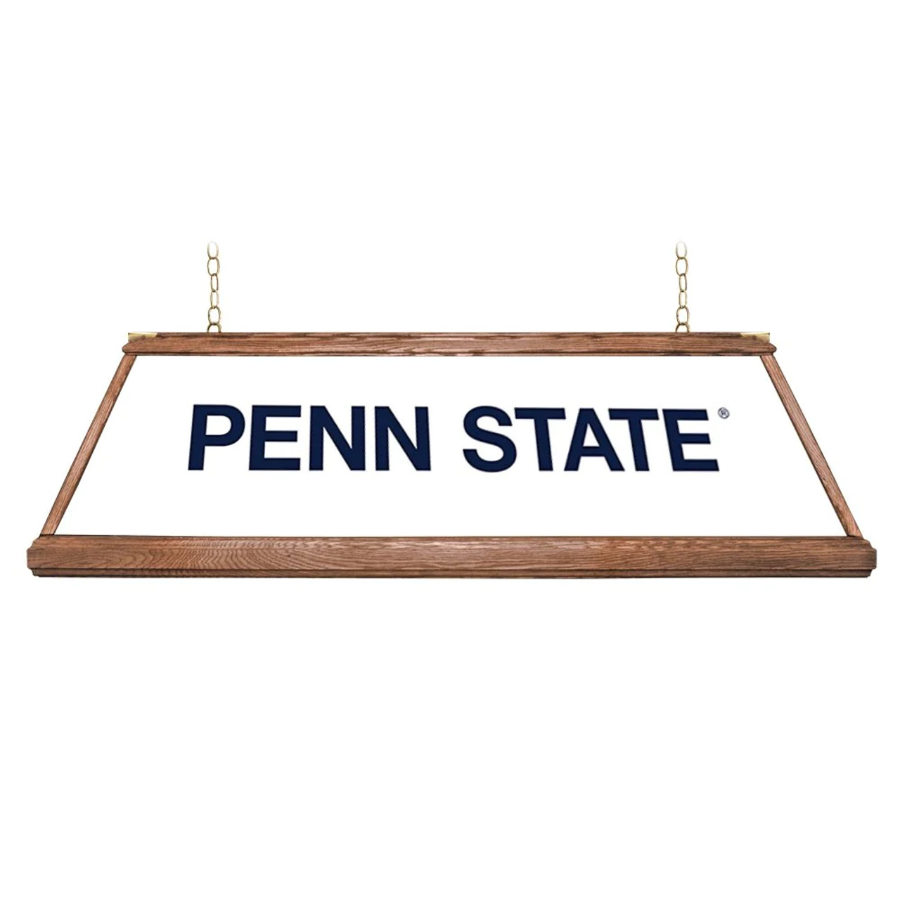 Penn State, PSU, Nittany, Lions, Premium, Wood, Billiard, Pool, Table, Light, Lamp, NCPNST-330-01A, NCPNST-330-01B, The Fan-Brand, 689481024493