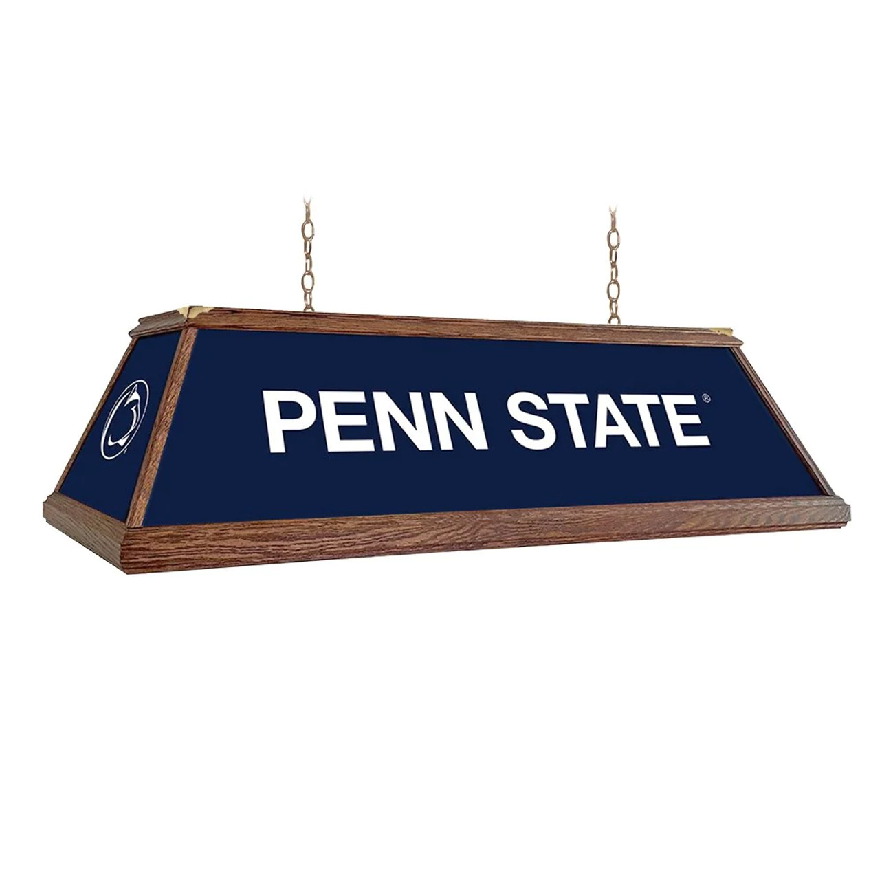 Penn State, PSU, Nittany, Lions, Premium, Wood, Billiard, Pool, Table, Light, Lamp, NCPNST-330-01A, NCPNST-330-01B, The Fan-Brand, 689481024462