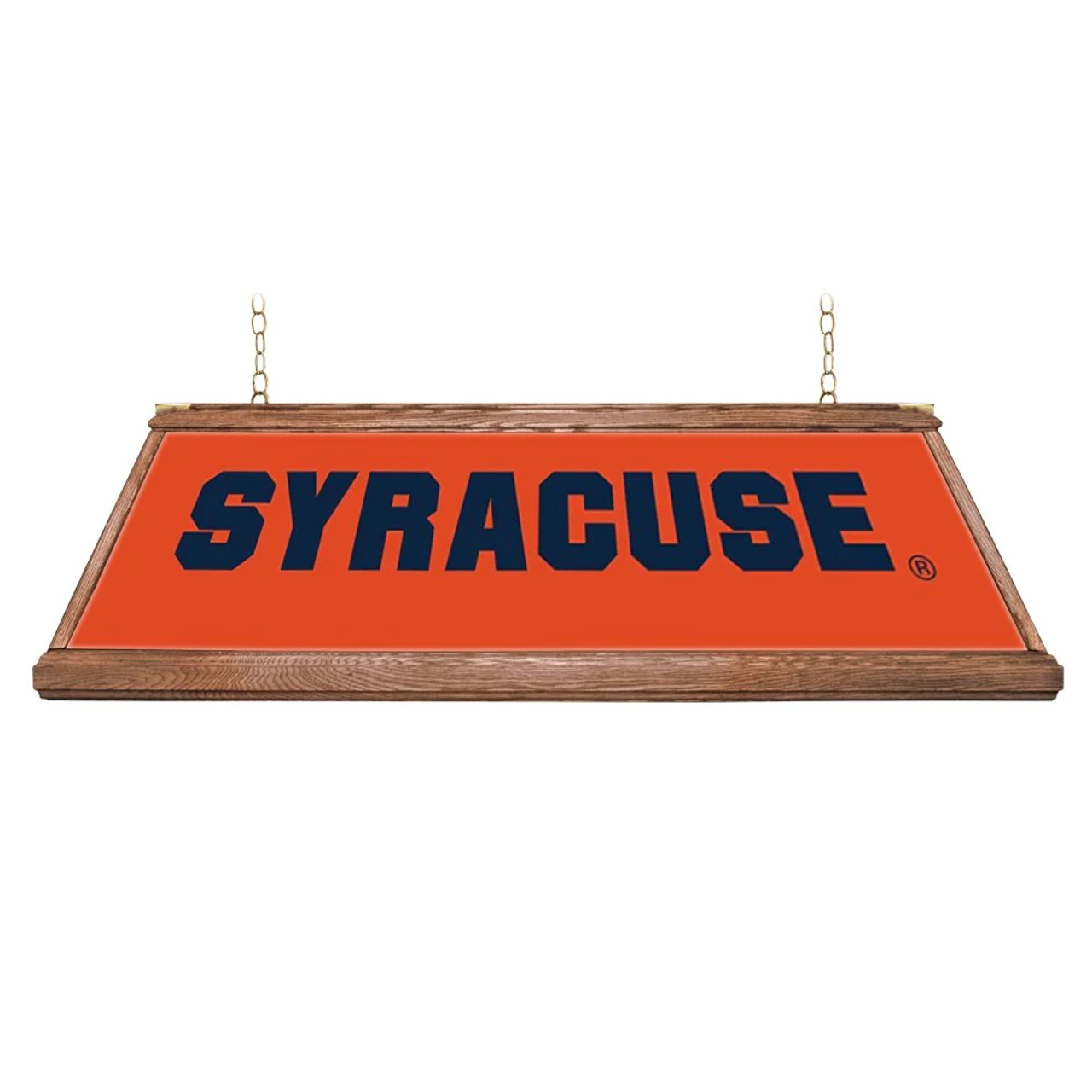 Syracuse, Orange, Premium, Wood, Billiard, Pool, Table, Light, Lamp, NCSYRC-330-01A, NCSYRC-330-01B, The Fan-Brand, 687747755181